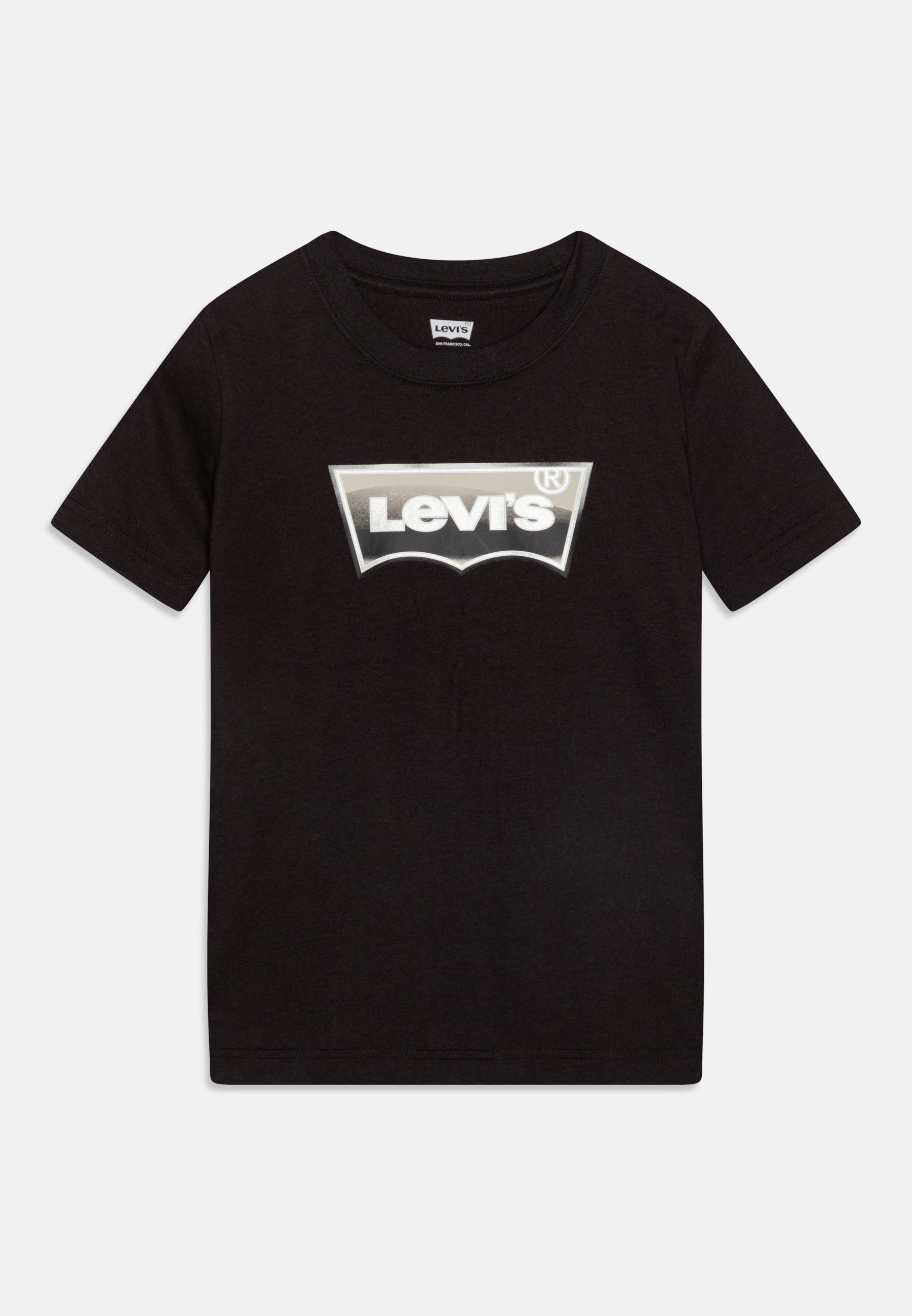 Levi's® BATWING MIRROR EFFECT TEE - Print T-shirt - meteorite/black
