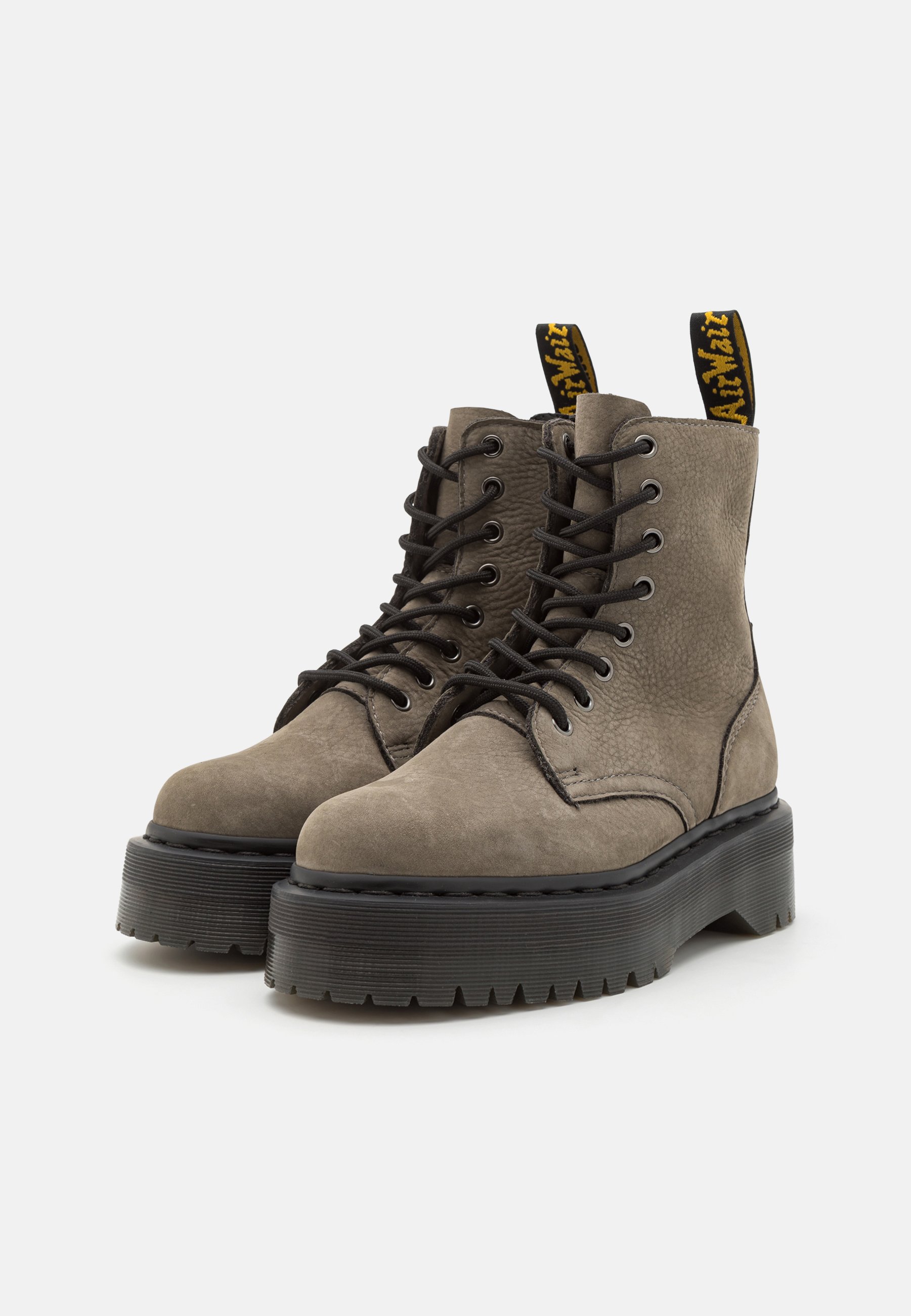 Dr. Martens JADON - Lace-up ankle boots - grey/grey