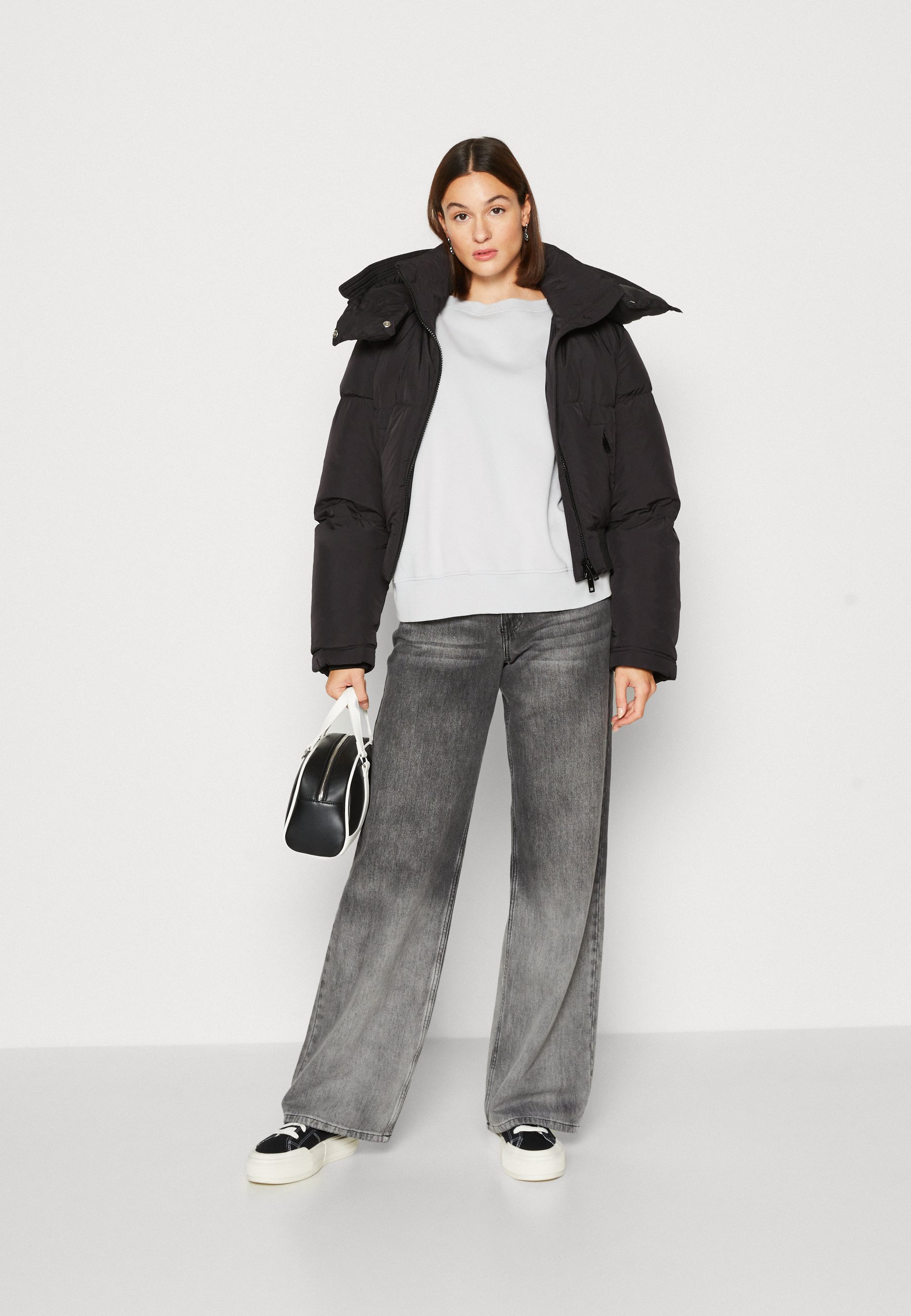 Diesel W-PEYT-SHORT - Down jacket - 9xx/black