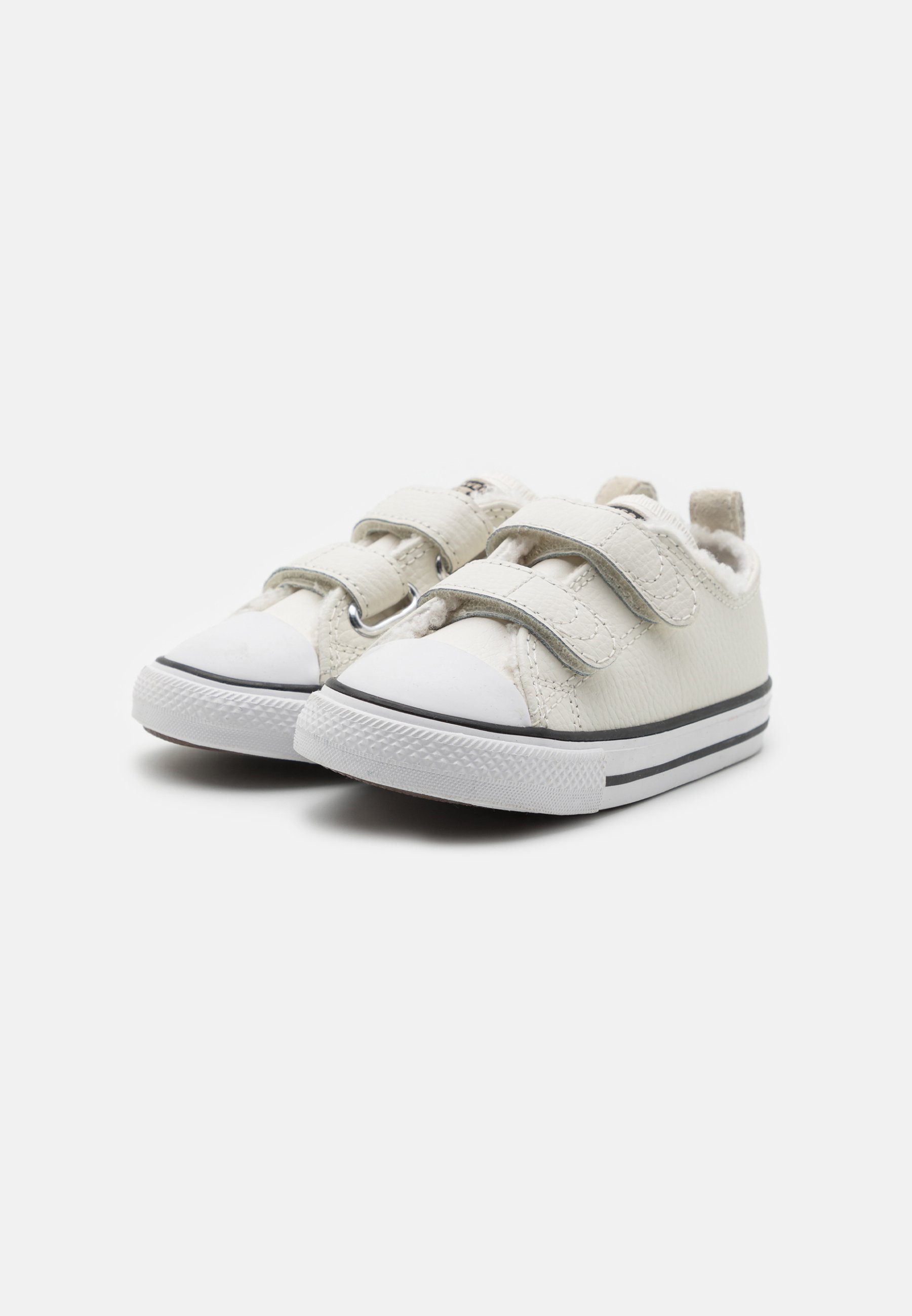Converse CHUCK TAYLOR ALL STAR EASY ON WARM WINTER ESSENTIALS TODDLER UNISEX - Trainers - egret/white/black/off-white