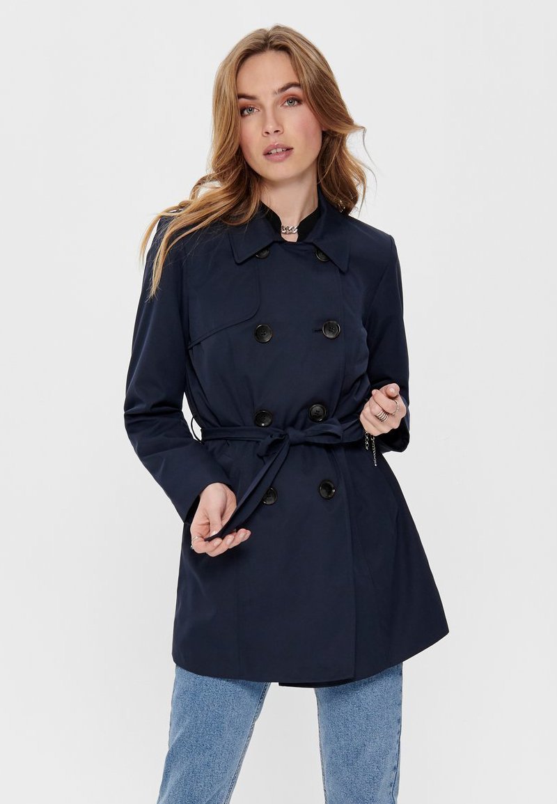 ONLY ONLVALERIE  - Trenchcoat - night sky/dark blue