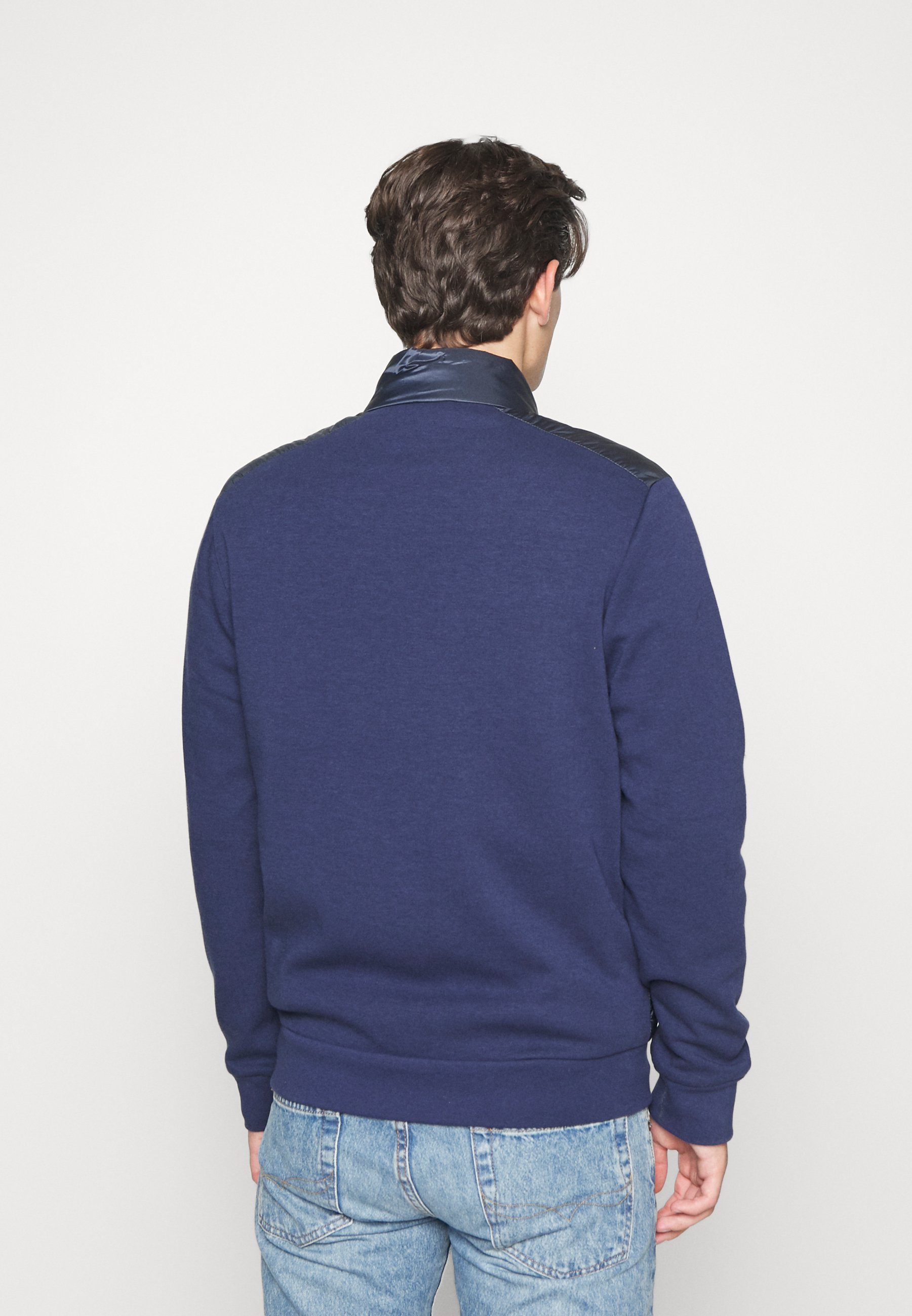 Polo Ralph Lauren LONG SLEEVE FULL ZIP - Summer jacket - herringbone newport navy/dark blue
