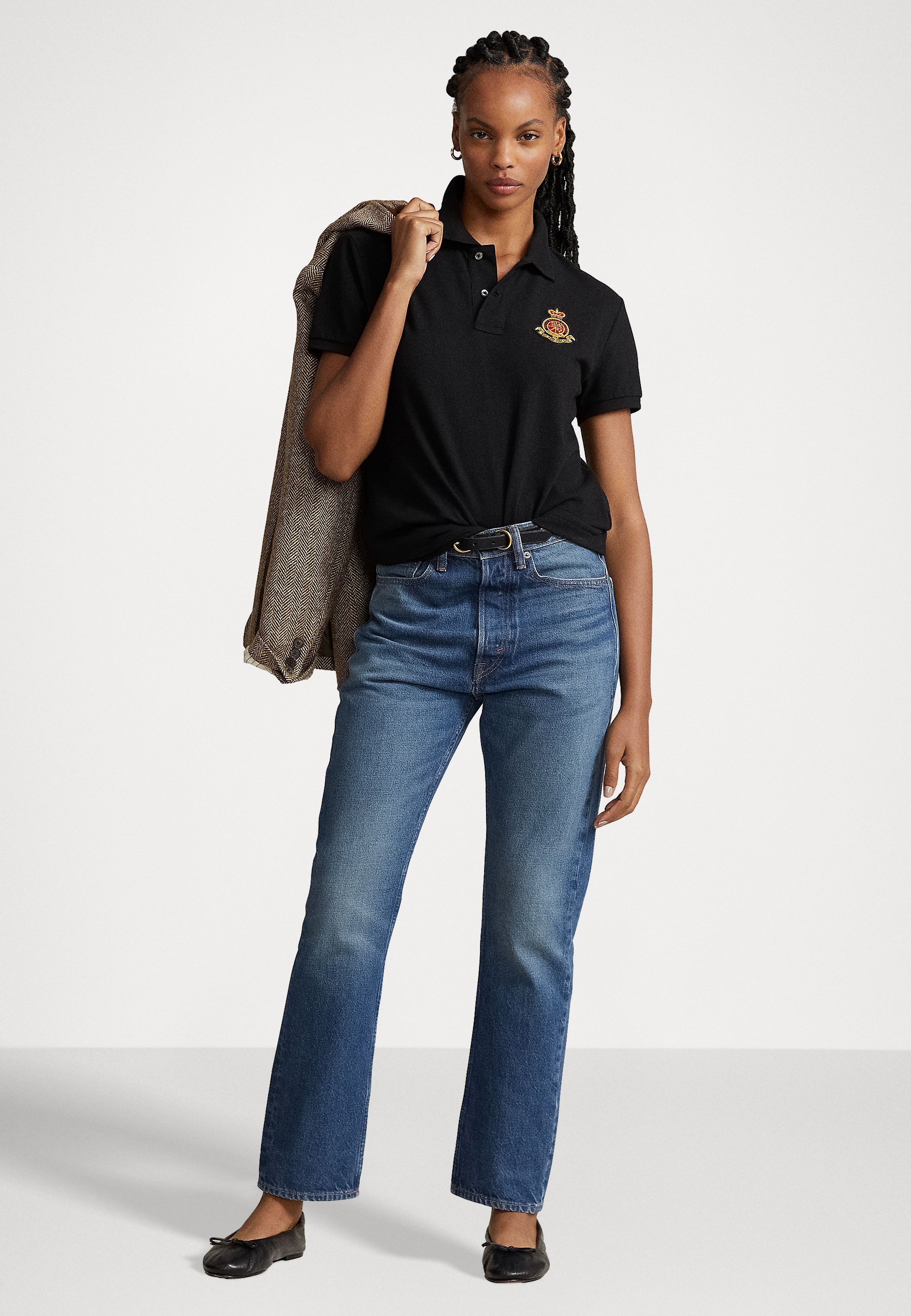 Polo Ralph Lauren SHORT SLEEVE - Polo shirt - black