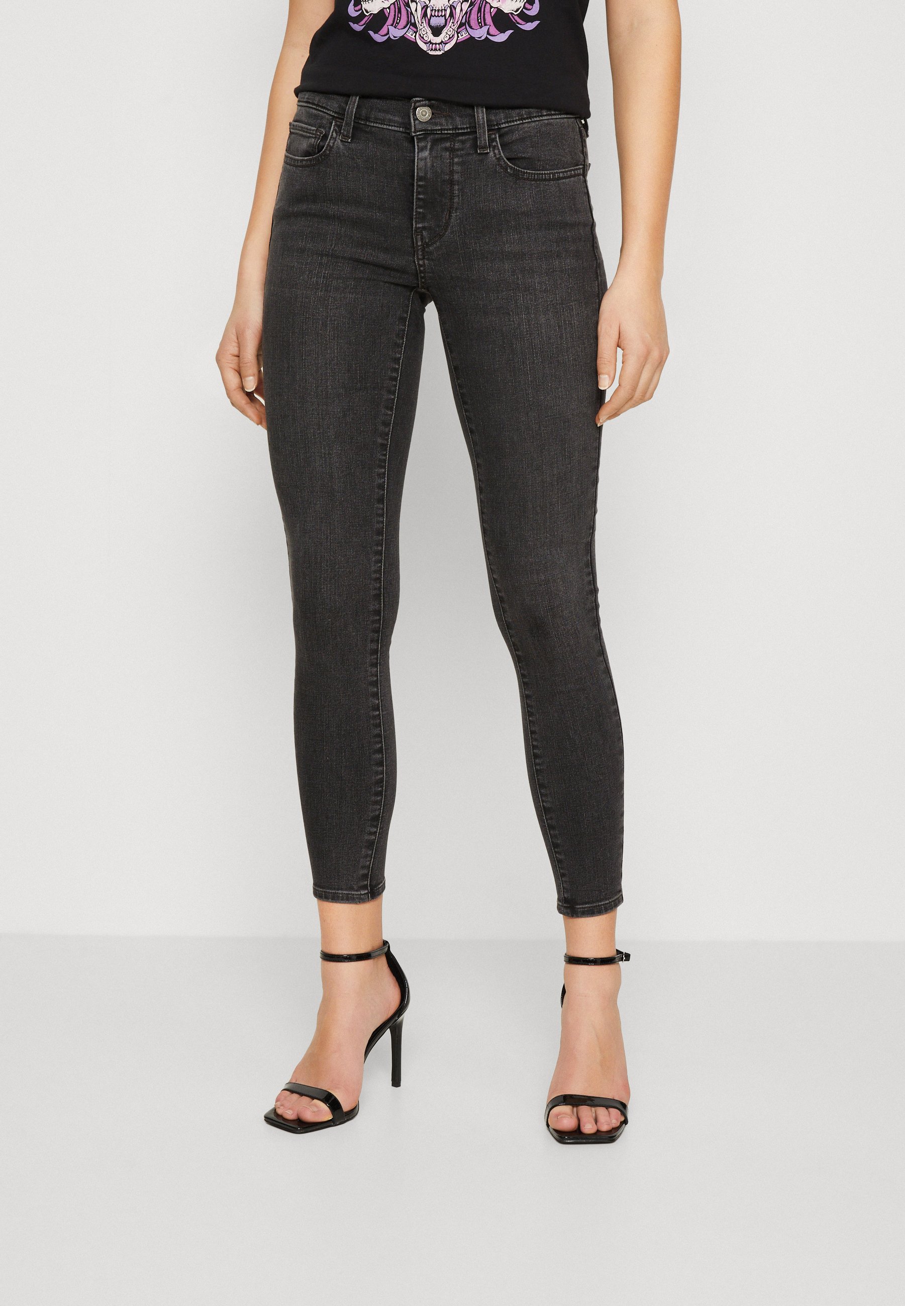Levi's® 710™ SUPER SKINNY - Jeans Skinny Fit - maximum power/black denim