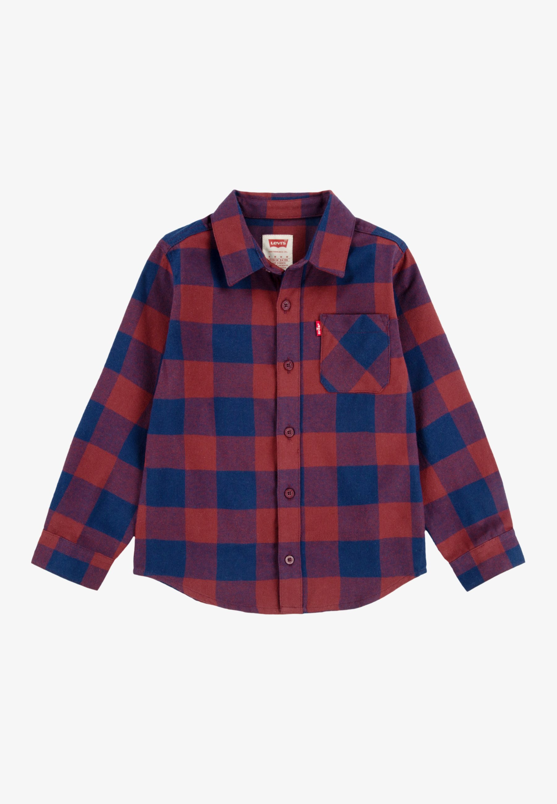 Levi's® ONE POCKET - Shirt - port/bordeaux