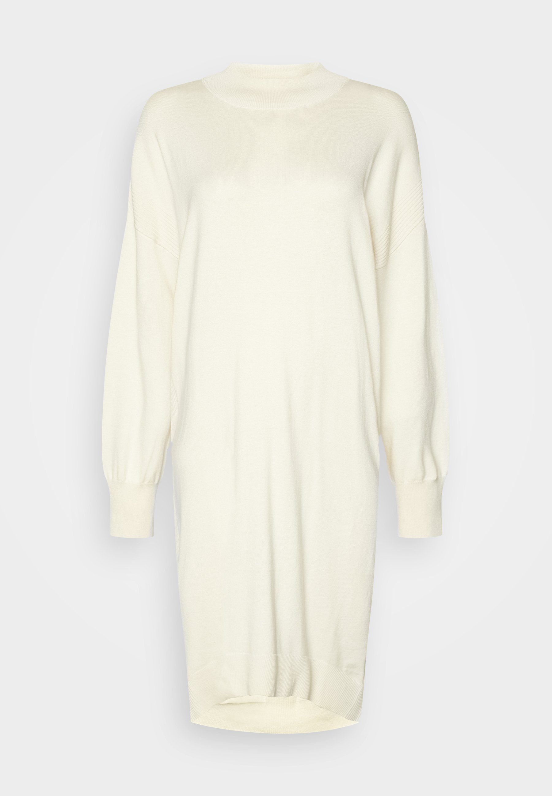Esprit MOCKNECK DRESS - Jumper dress - ice/off-white
