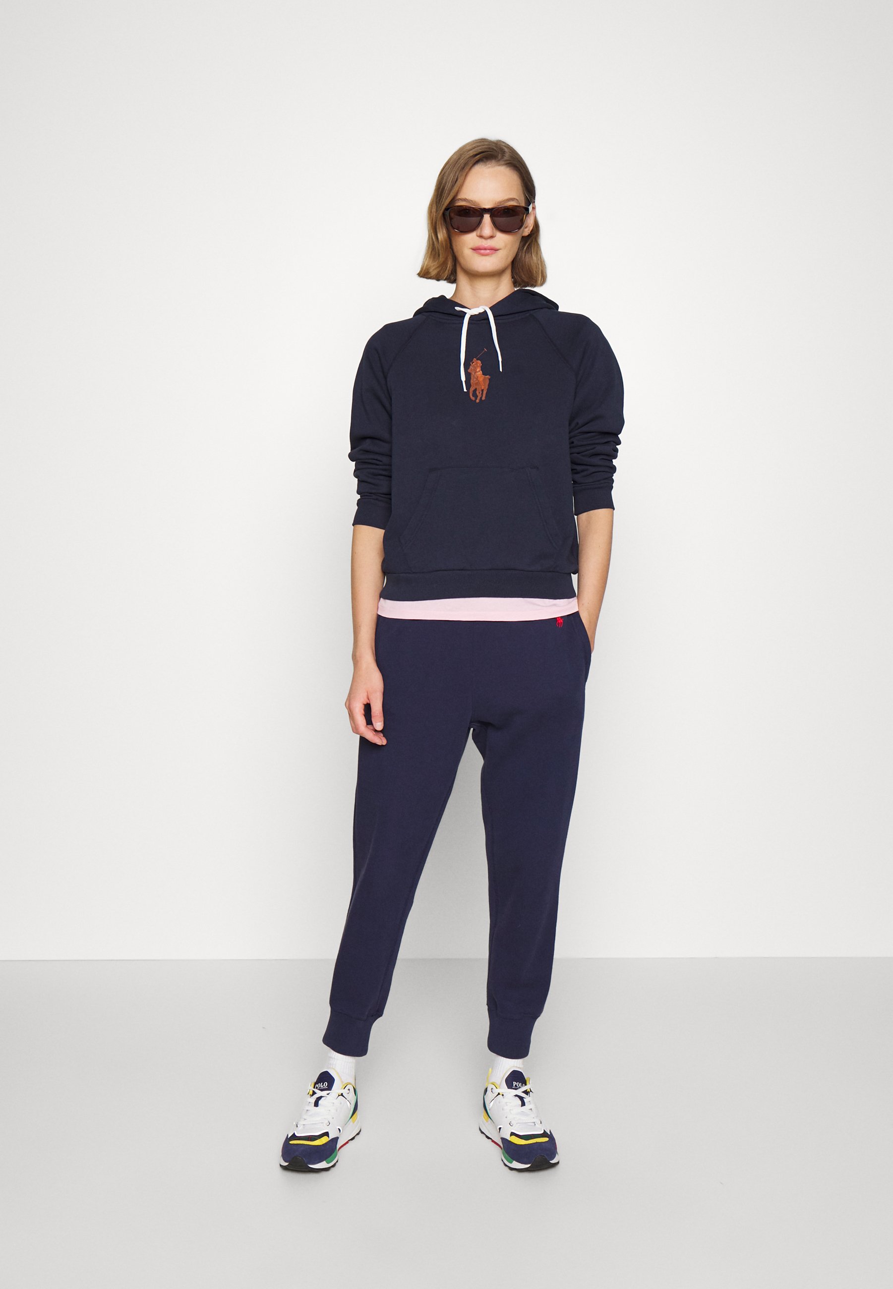 Polo Ralph Lauren LONG SLEEVE - Hoodie - hunter navy/dark blue