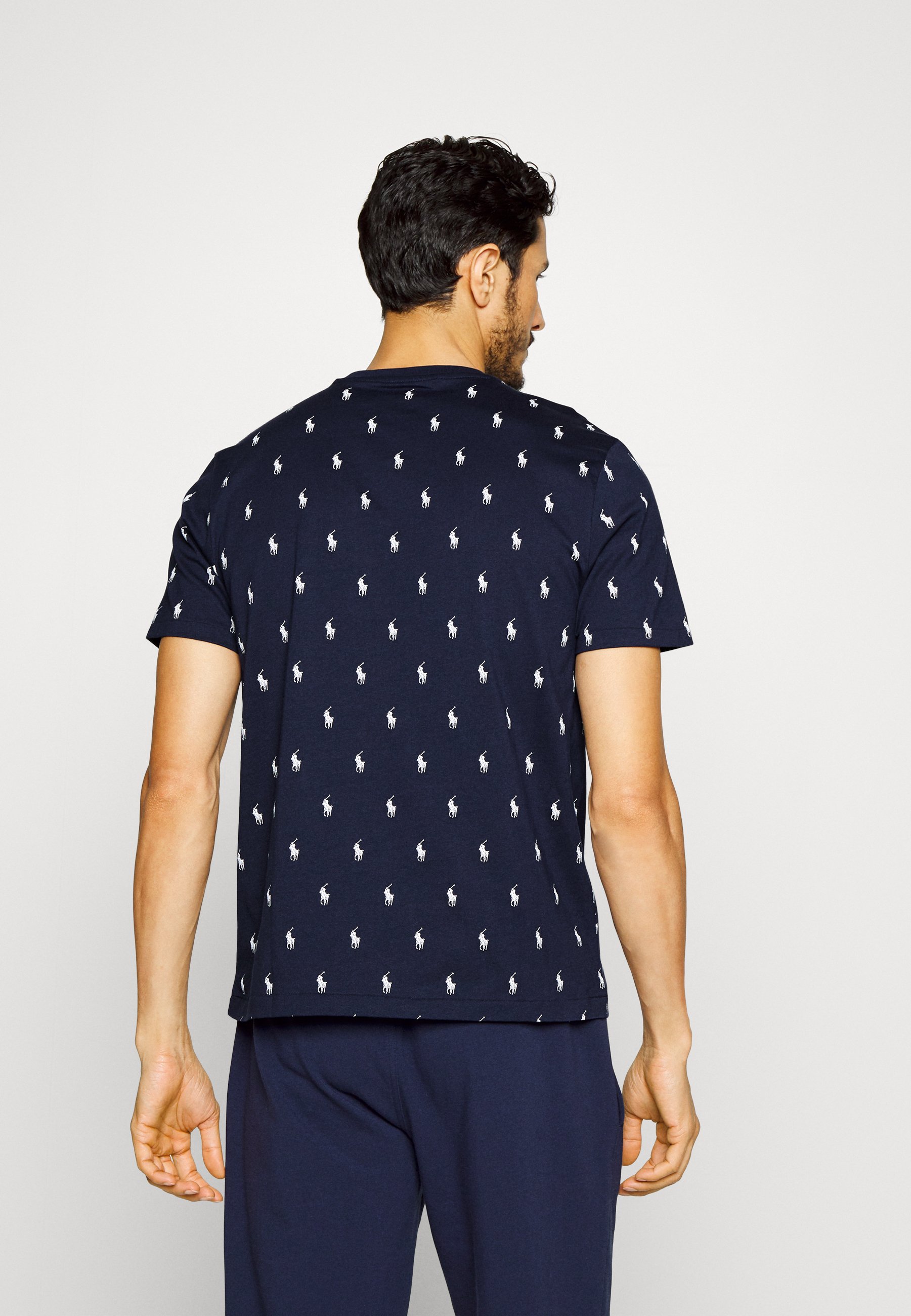 Polo Ralph Lauren CREW SLEEP - Pyjama top - cruise navy/dark blue