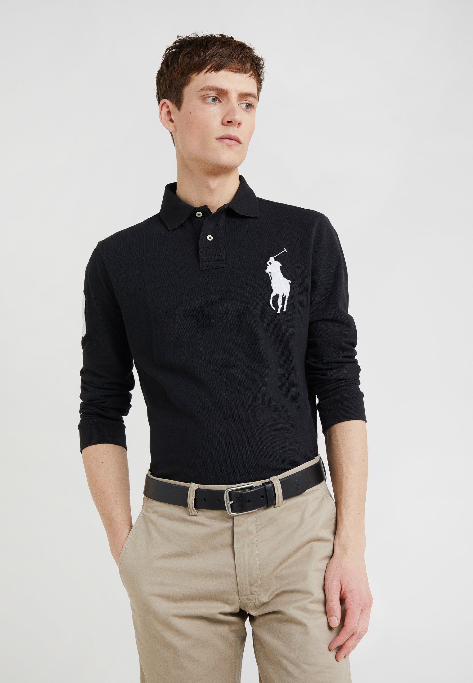 Polo Ralph Lauren SADDLE BELT - Belt business - black