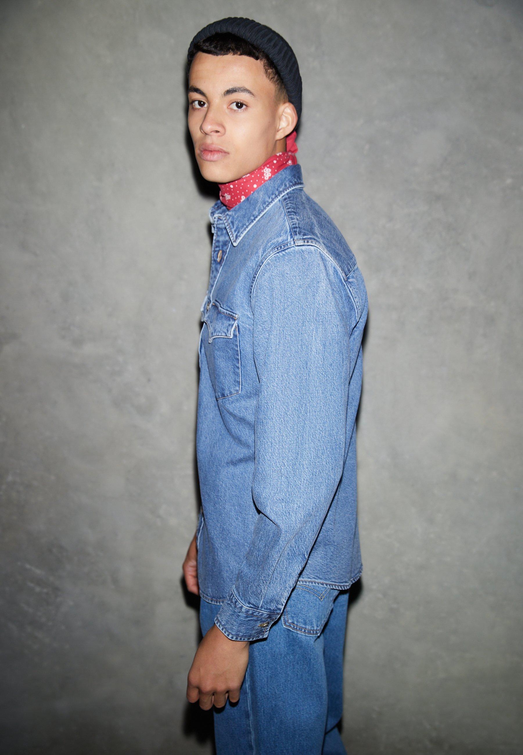 Levi's® RELAXED FIT WESTERN - Shirt - indigo stonewash/blue denim