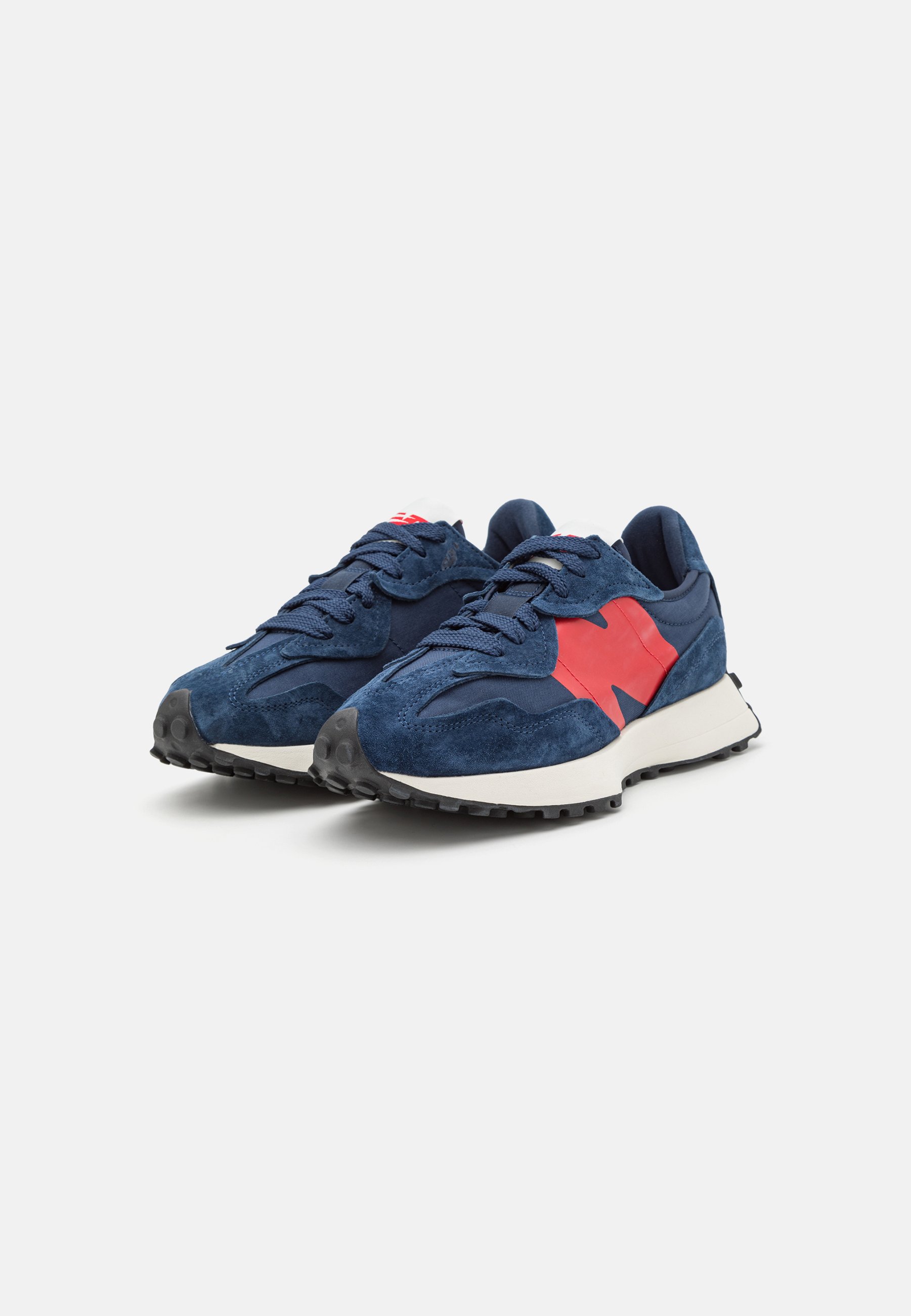 NB 327 UNISEX - Trainers - dark blue/red/dark blue