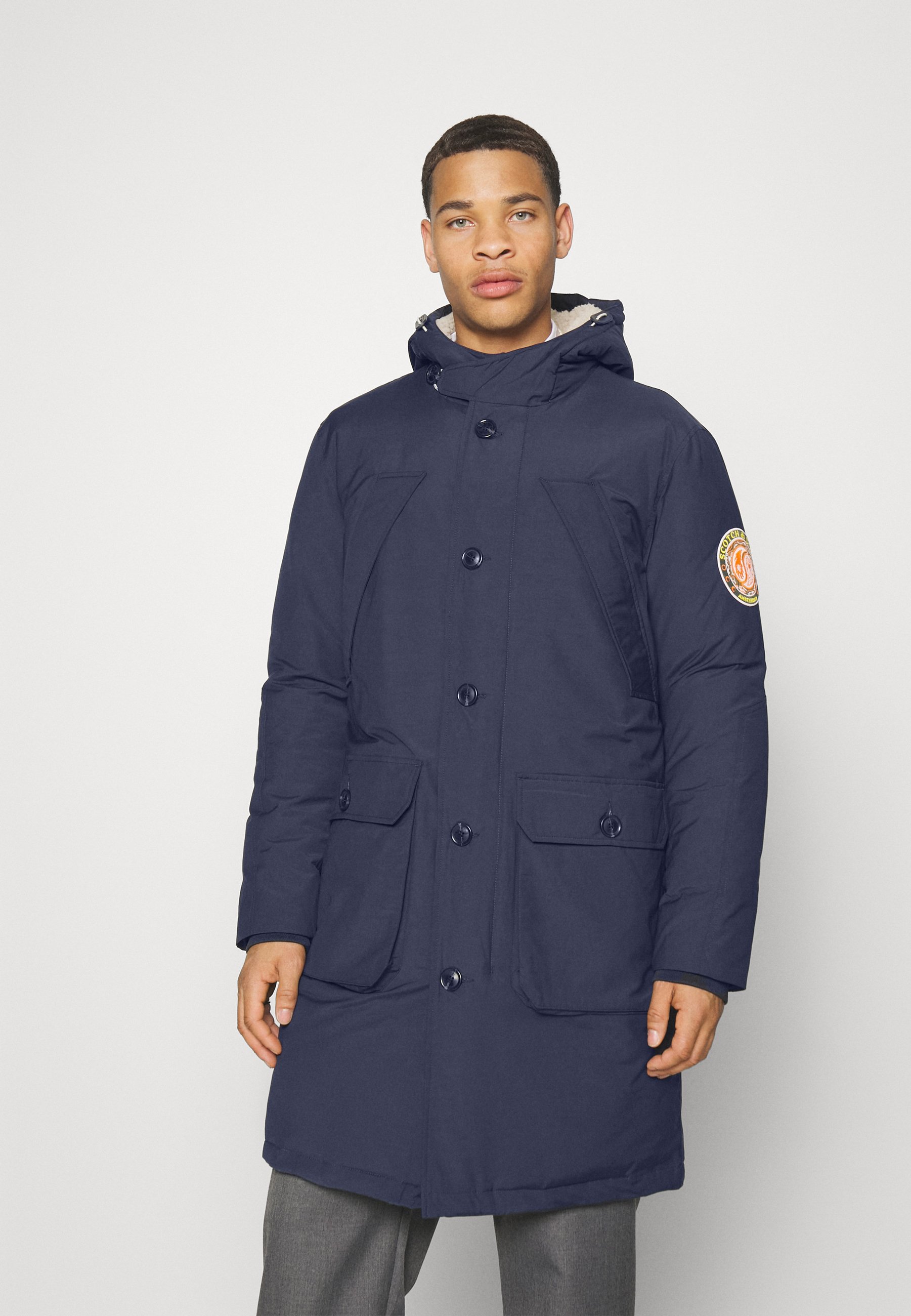 Scotch & Soda HEAVY WEIGHT PADDED - Winter coat - night/dark blue