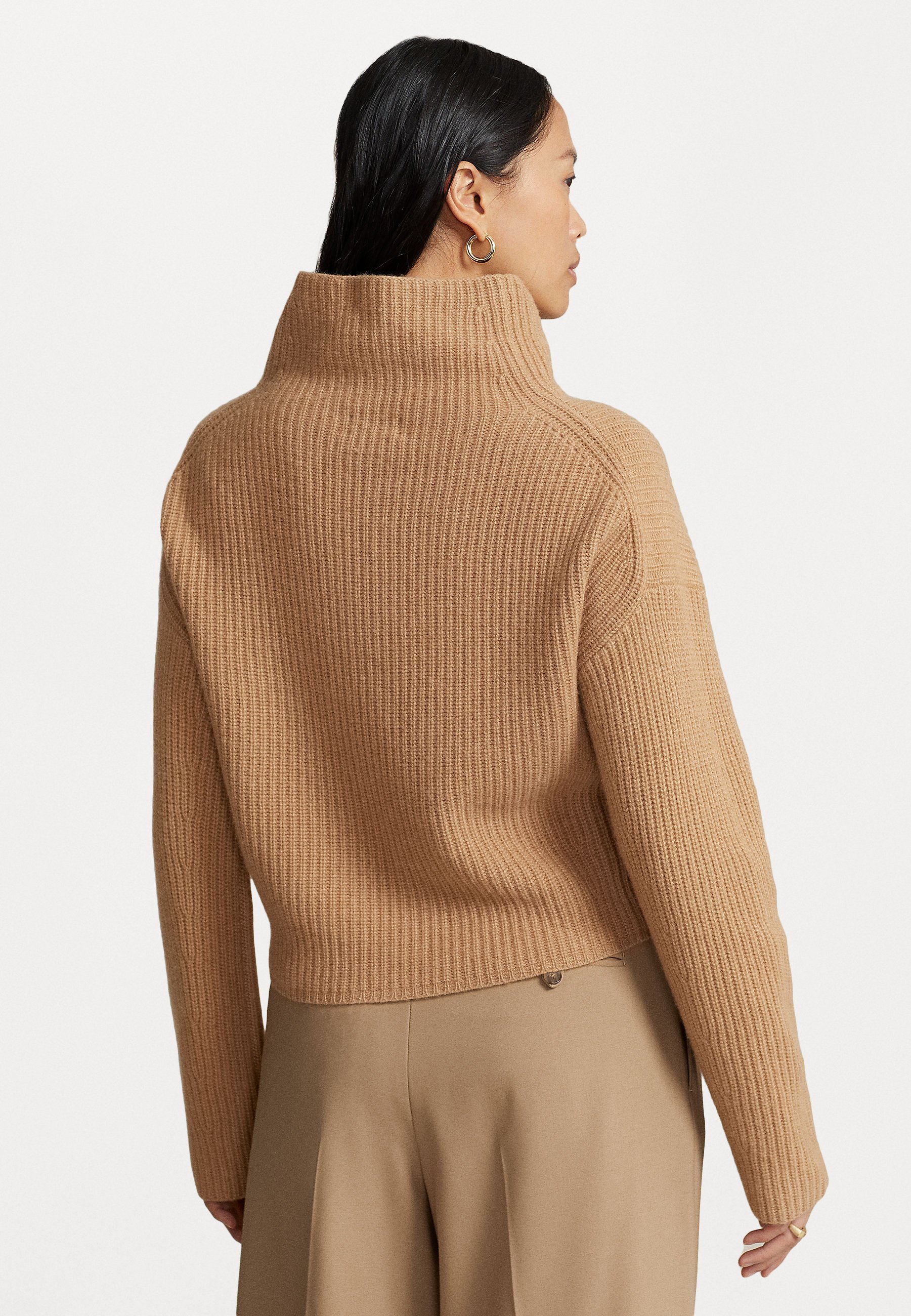 Polo Ralph Lauren LONG SLEEVE - Jumper - collection camel melange/camel