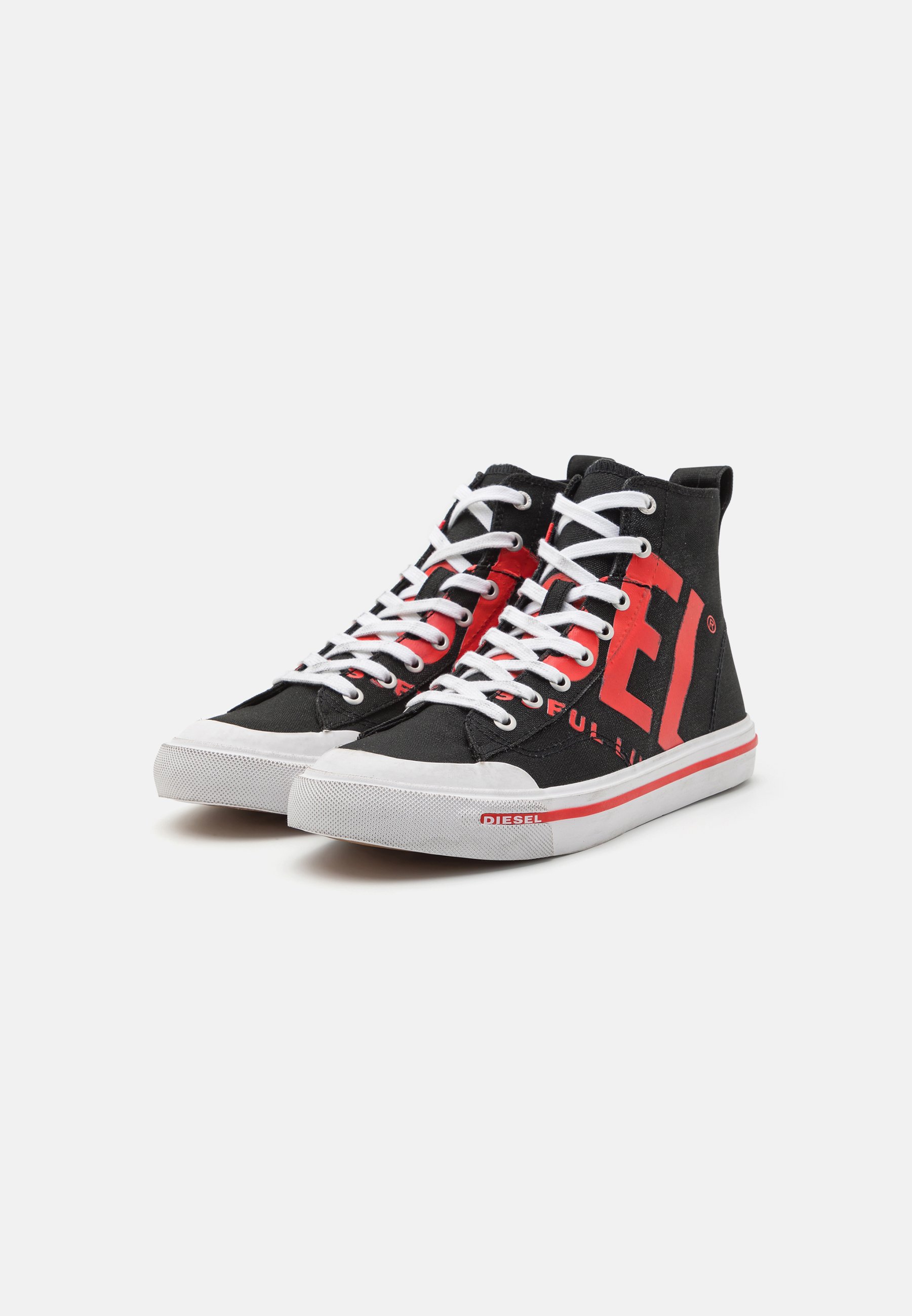 Diesel S-ATHOS MID X - High-top trainers - black