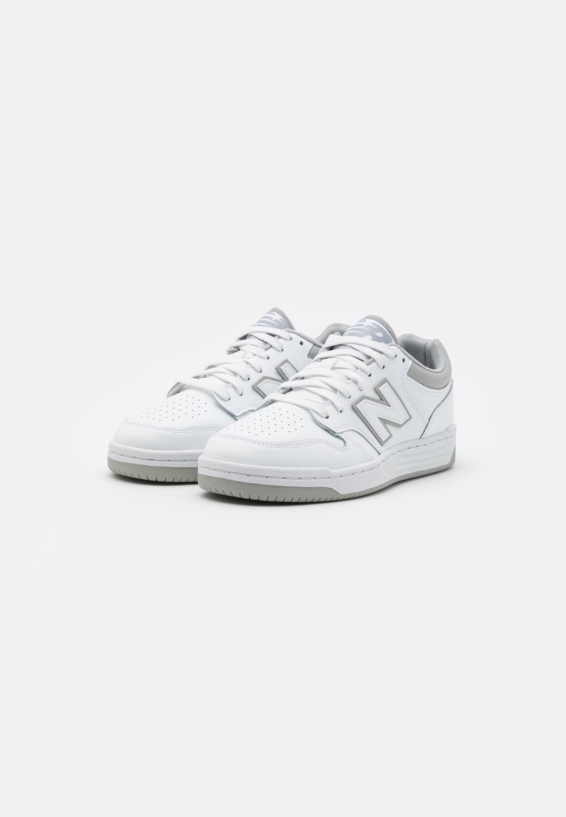 NB 480L UNISEX - Trainers - white/light grey/white
