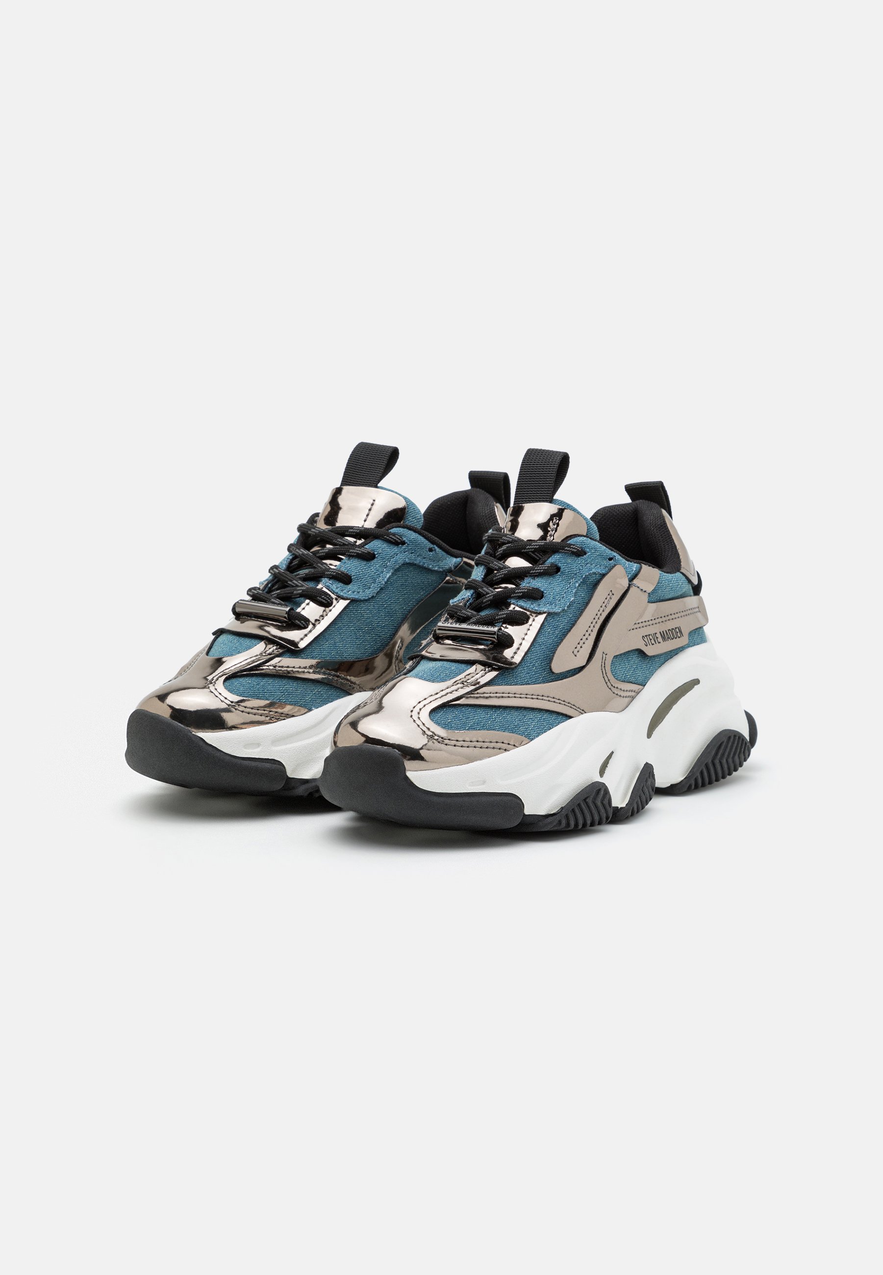 Steve Madden POSSESSION - Trainers - denim/blue denim