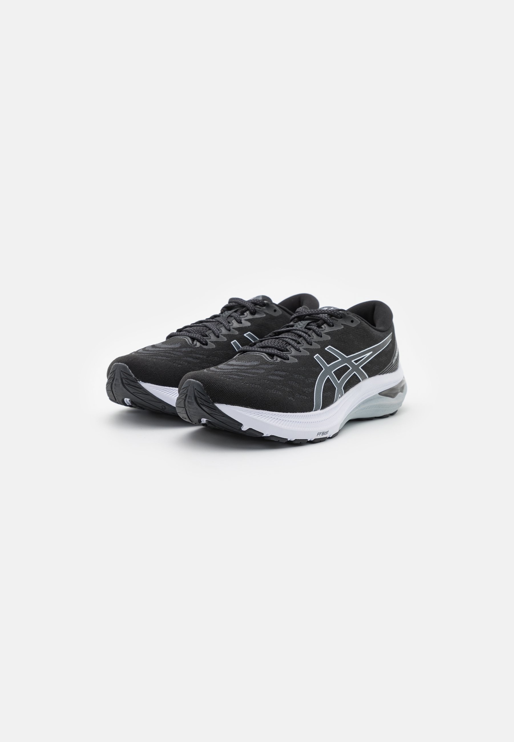 ASICS Stabilty running shoes - black/white/black