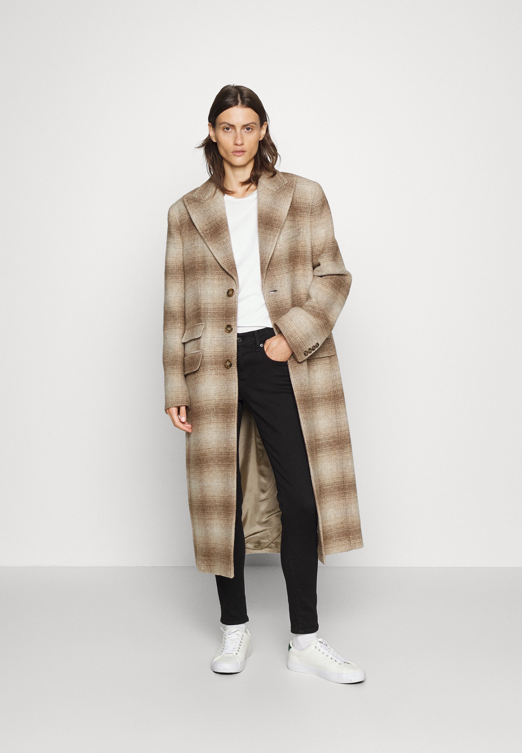 Polo Ralph Lauren LINED COAT - Classic coat - ombre tan/tan