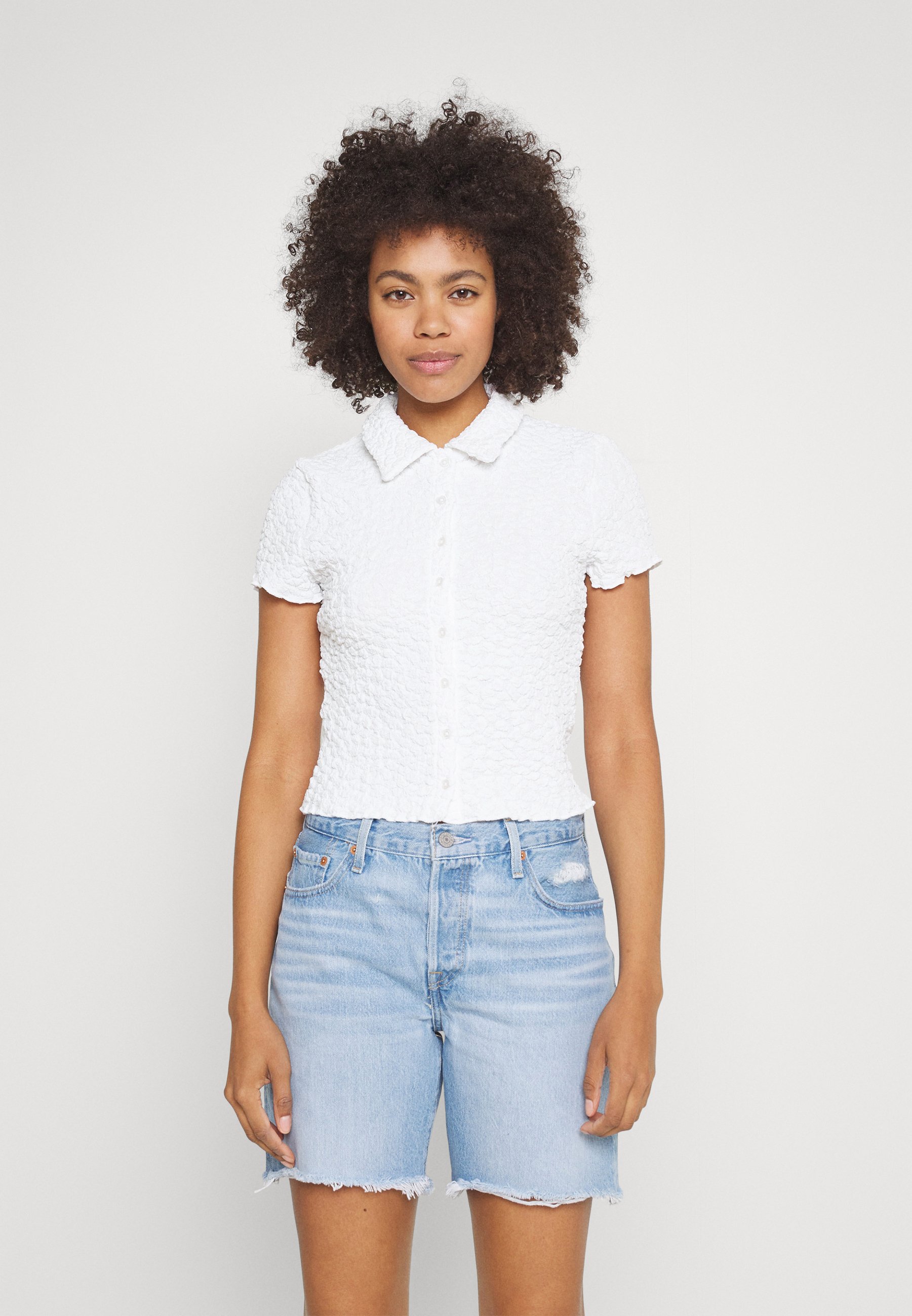 Levi's® CLOUD BUTTON UP - Button-down blouse - white