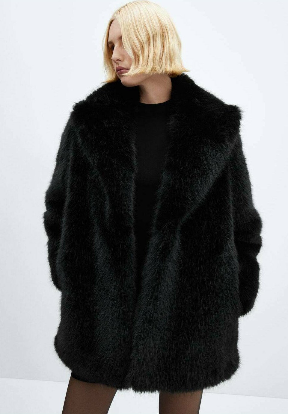 Mango BRINDIS - Winter coat - black
