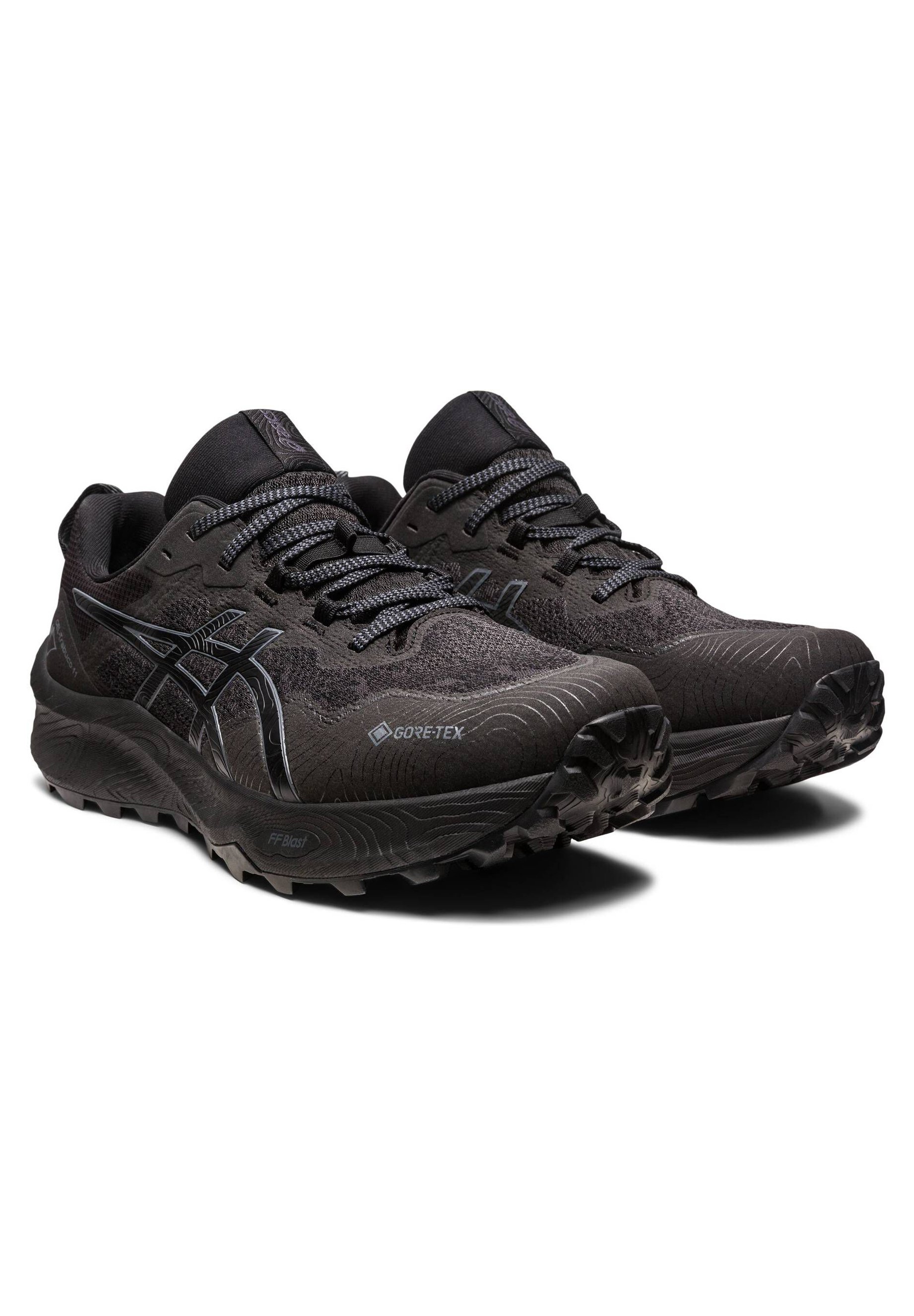ASICS GEL-TRABUCO 11 GTX - Trail running shoes - black/carrier grey/black
