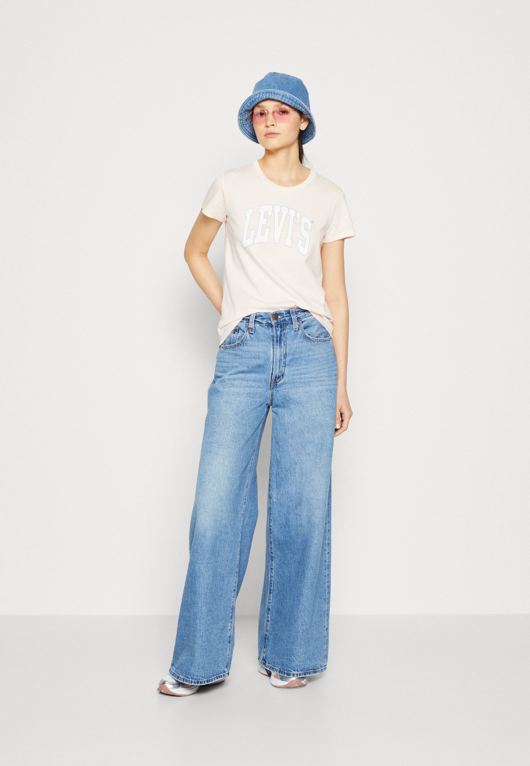 Levi's® THE PERFECT TEE - Print T-shirt - pinks/pink