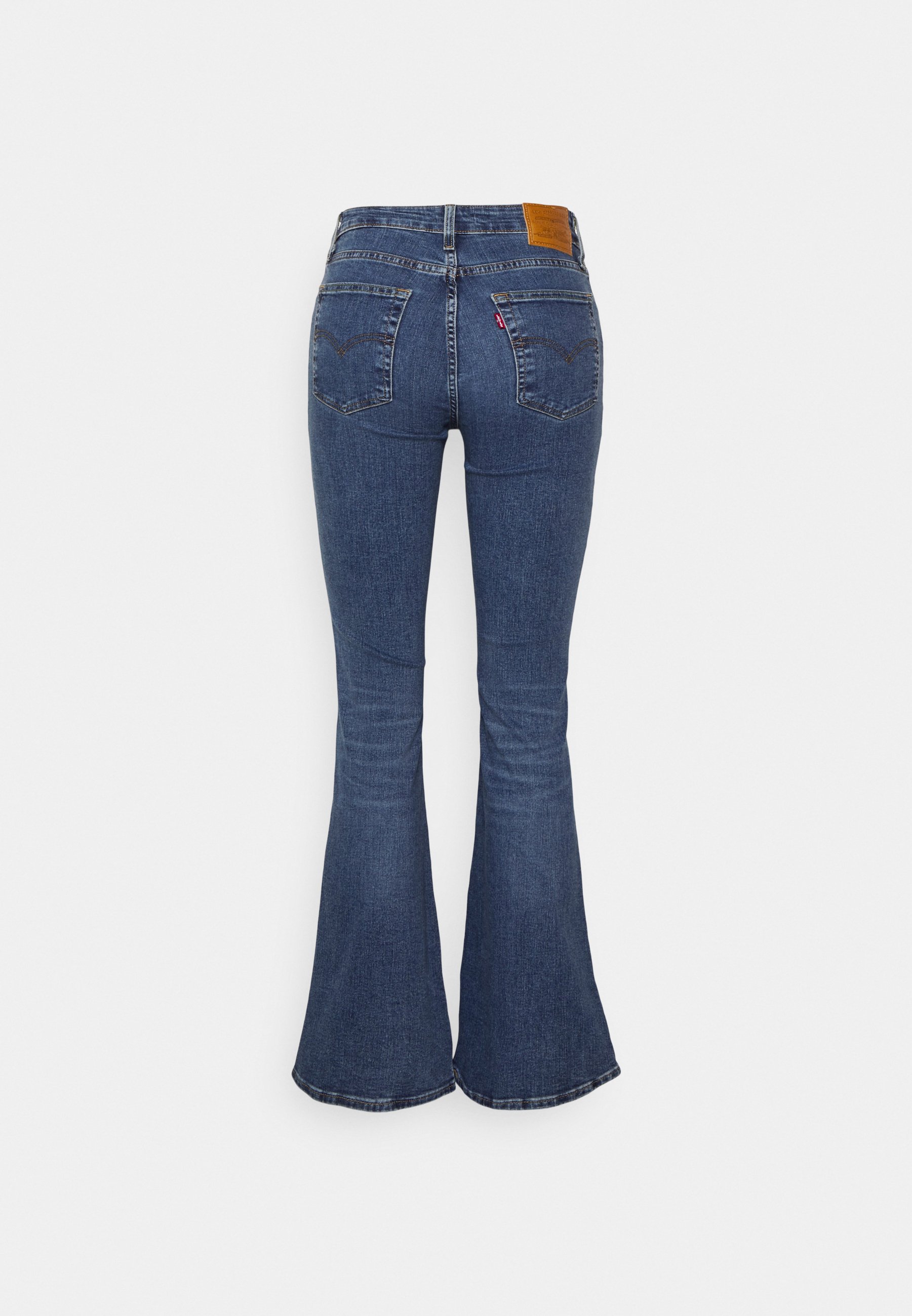 Levi's® 726™ HIGH RISE FLARE - Flared Jeans - blue wave mid/stone blue denim