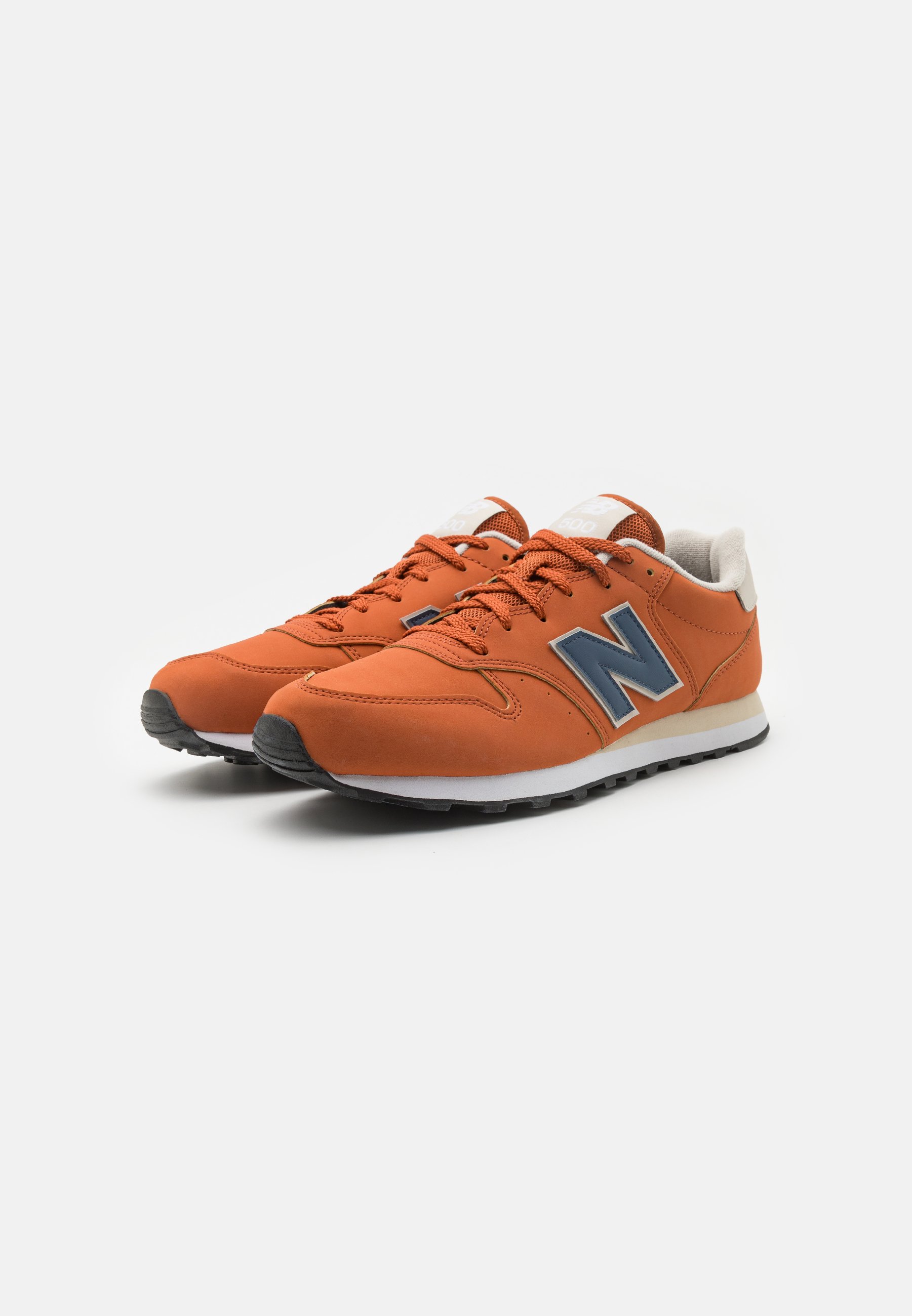 NB 500 UNISEX - Trainers - rust oxide/white