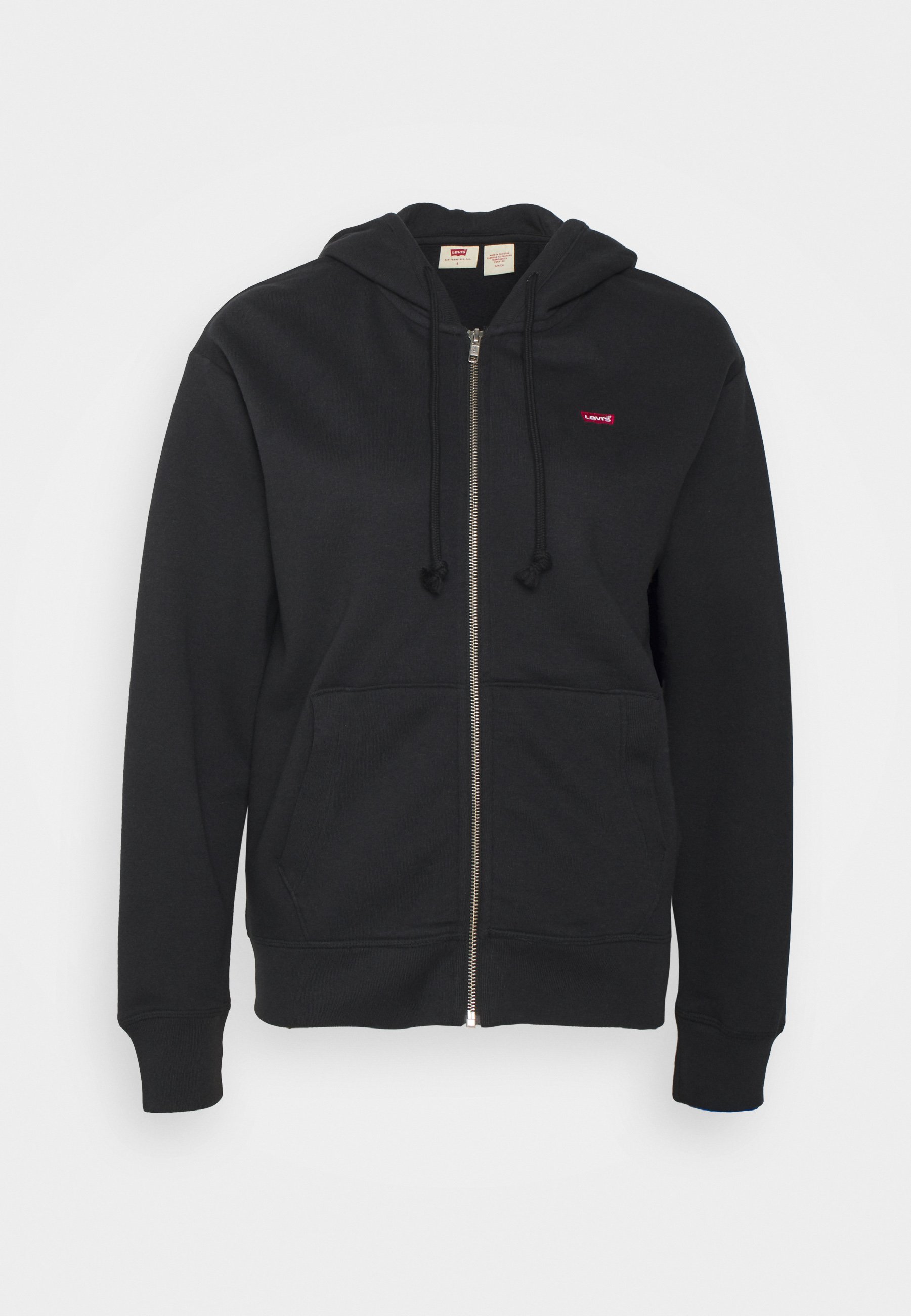 Levi's® STANDARD ZIP HOODIE - Zip-up sweatshirt - caviar/black