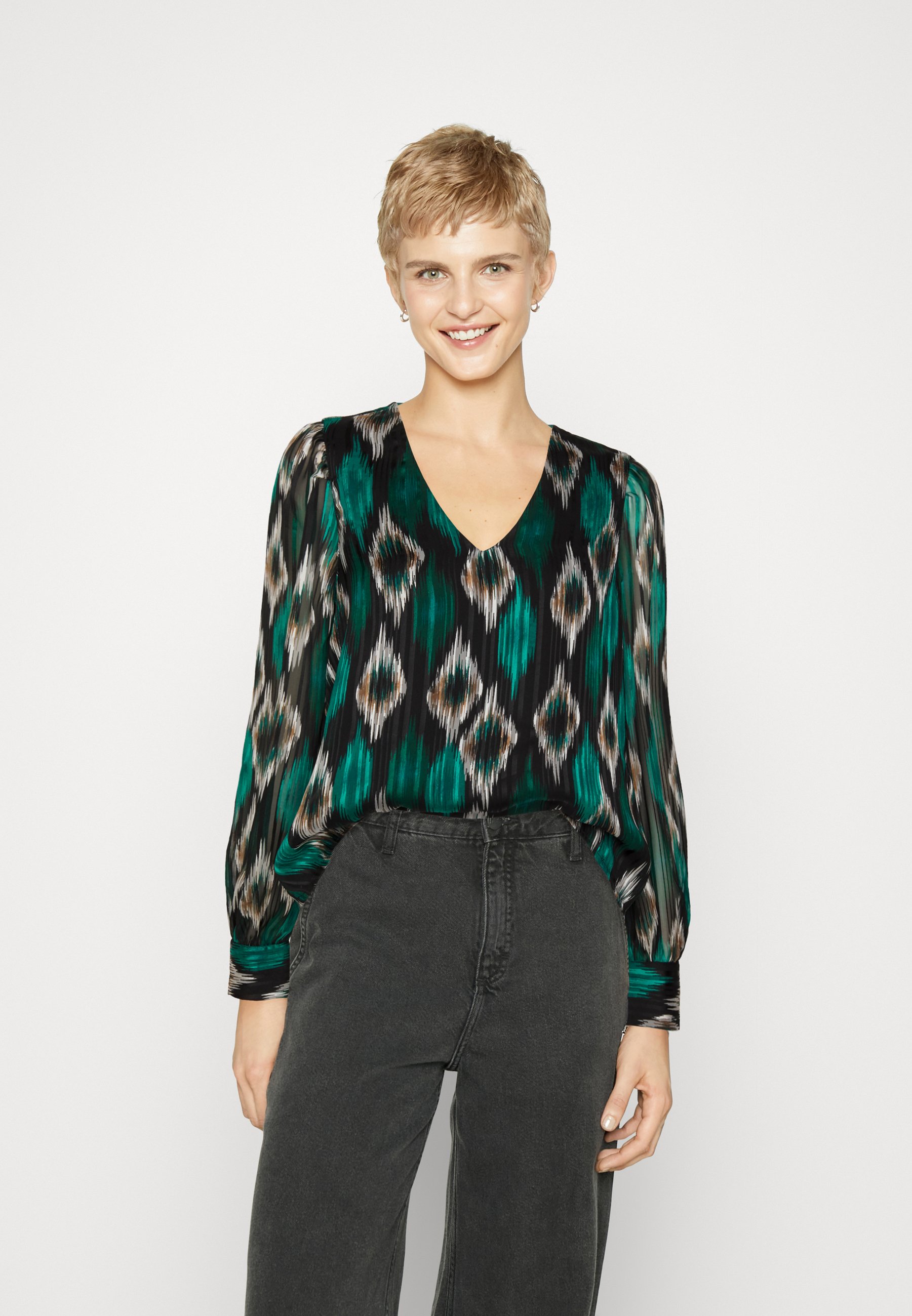 Vero Moda VMEDNA - Blouse - black