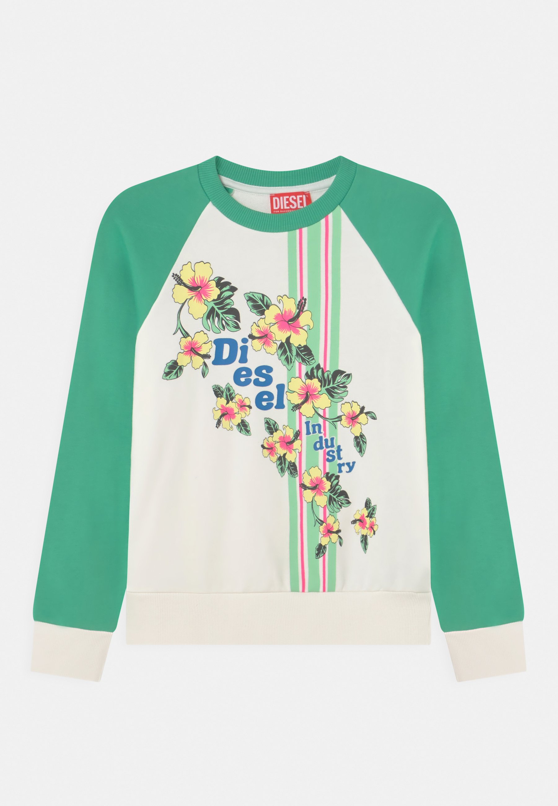 Diesel SBONNY - Sweatshirt - vapourous gray/green