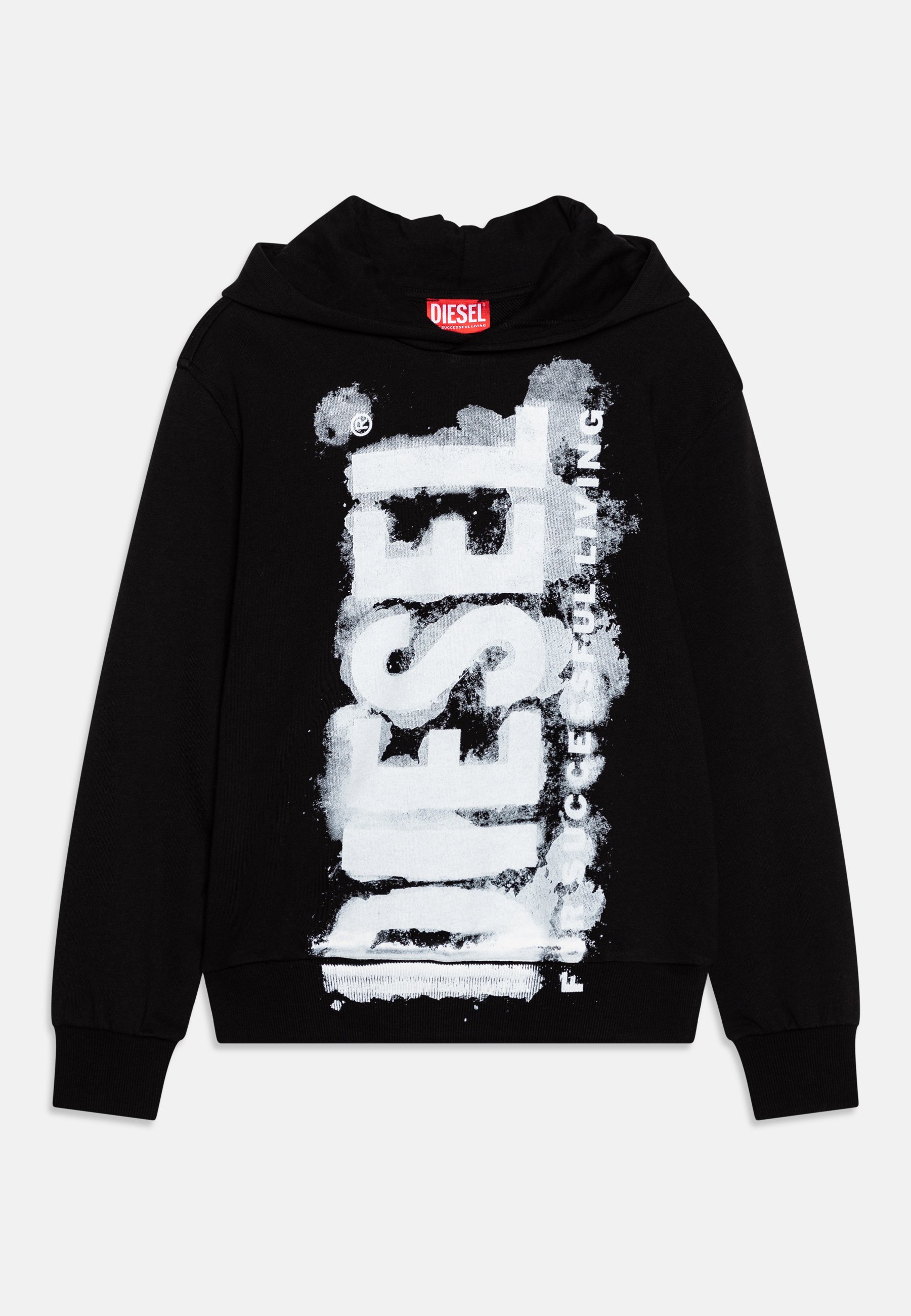Diesel SHOODGINNE5 OVER - Hoodie - nero/black