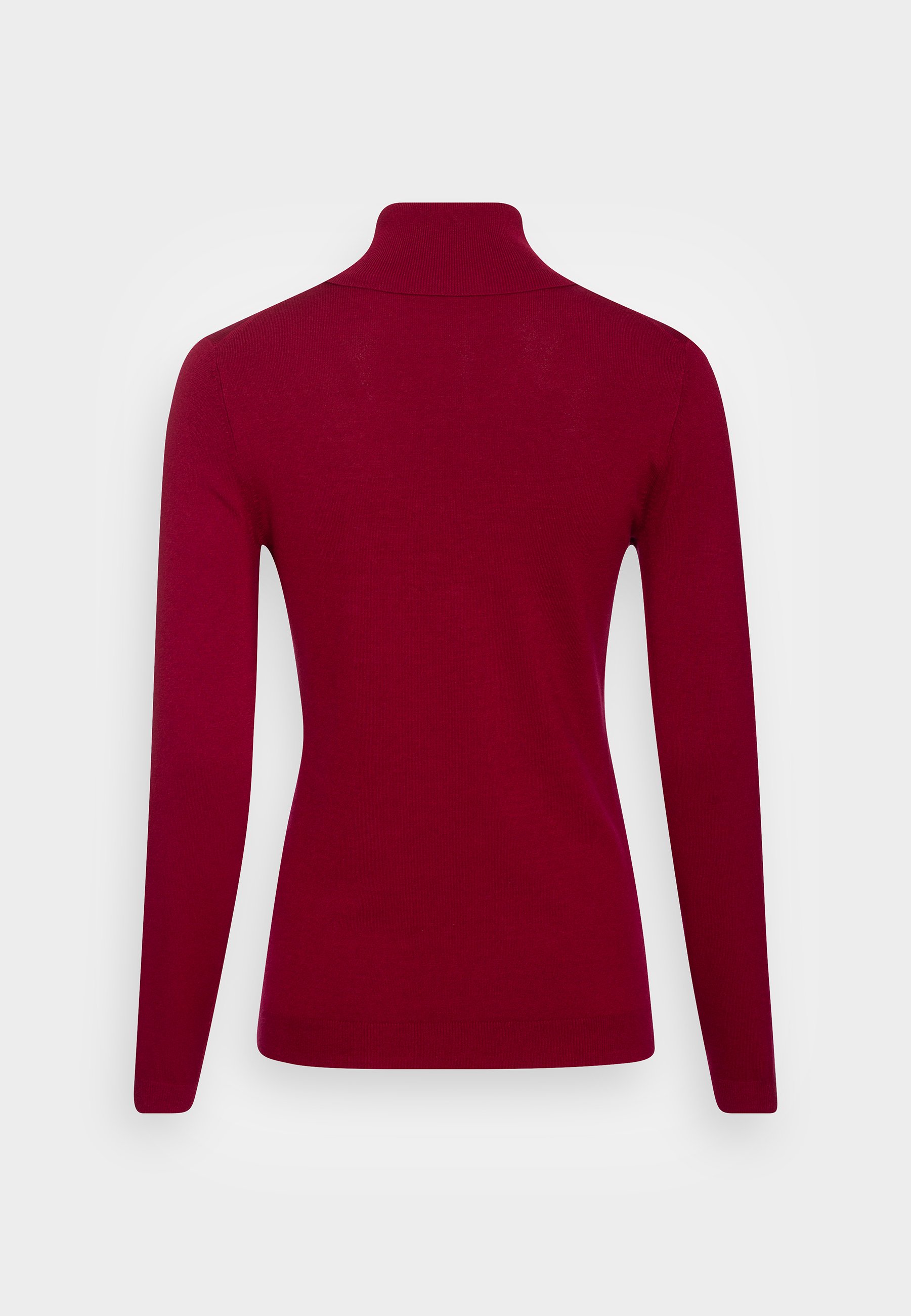 Esprit ROLLNECK  - Long sleeved top - cherry red/red