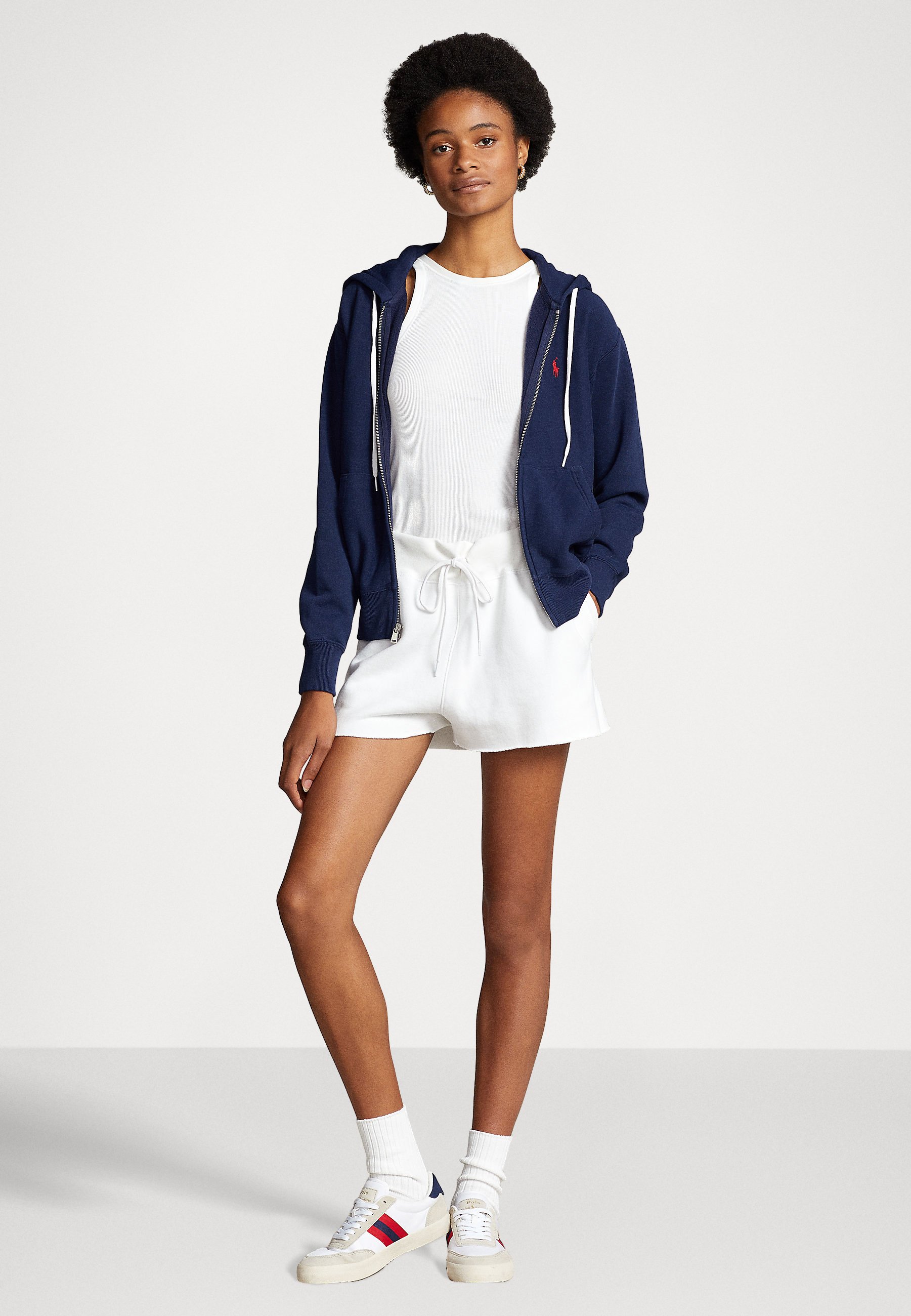 Polo Ralph Lauren FULL ZIP HOODIE - Zip-up sweatshirt - cruise navy/dark blue