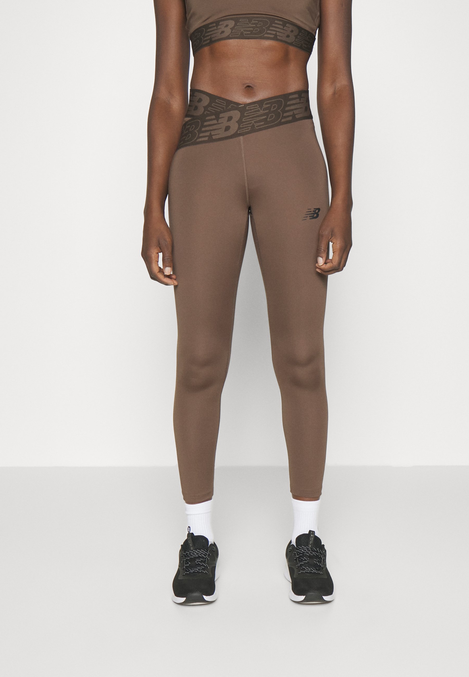 NB RELENTLESS - Leggings - dark mushroom/brown