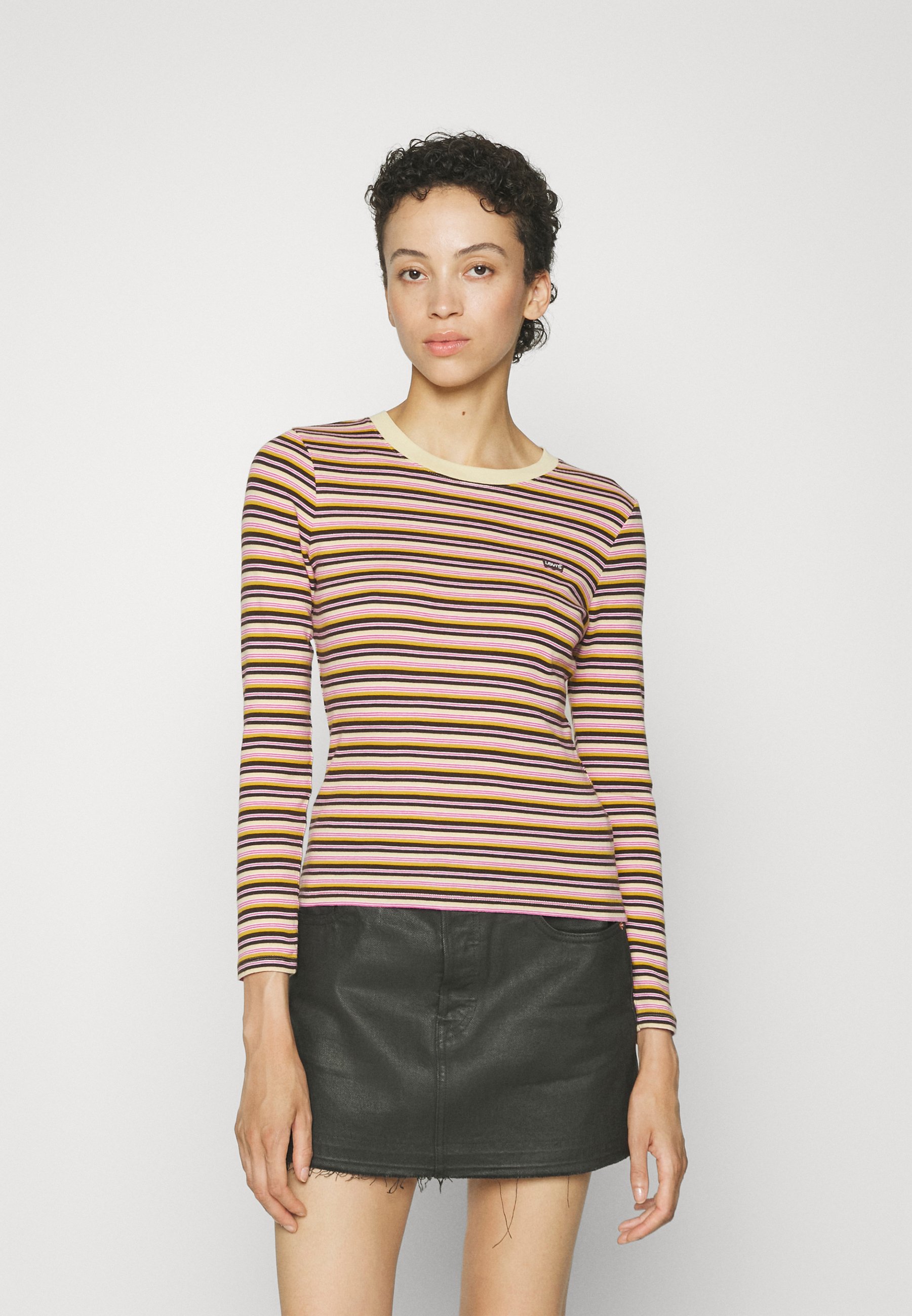 Levi's® BABY TEE - Long sleeved top - reanna/mole/multi-coloured