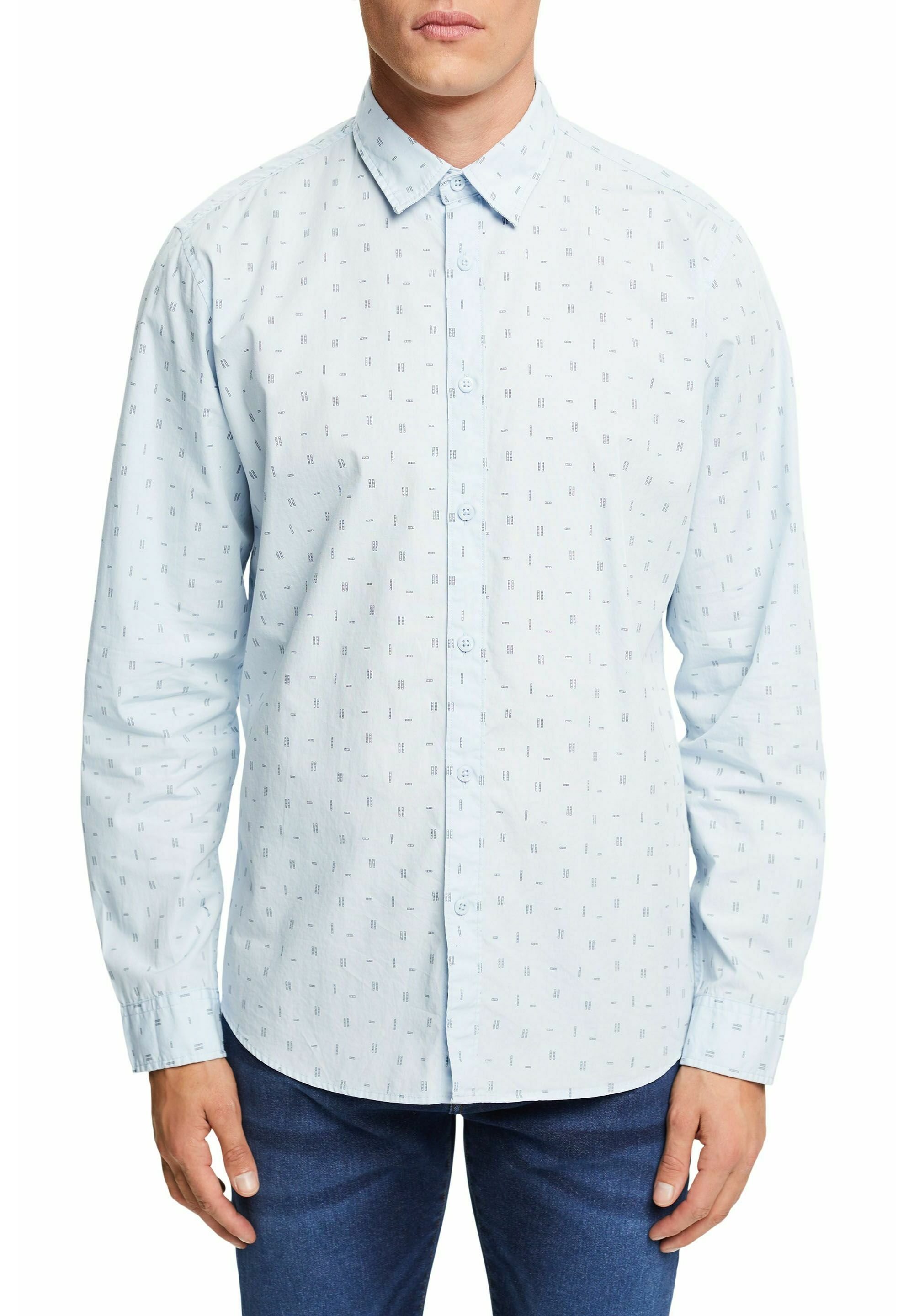 Esprit LONG SLEEVE - Shirt - light blue