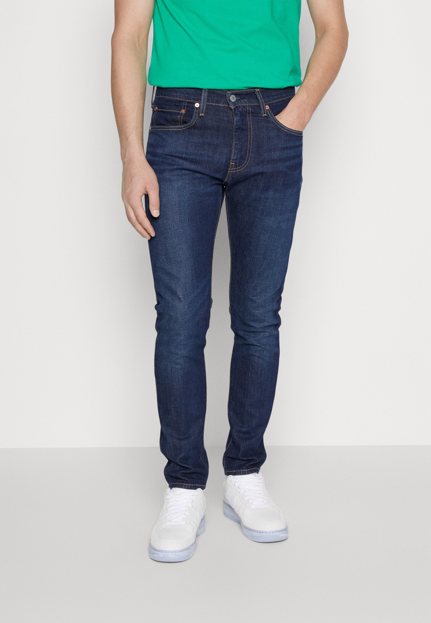 Levi's® 512™ SLIM TAPER - Jeans Tapered Fit - keepin it clean/dark-blue denim