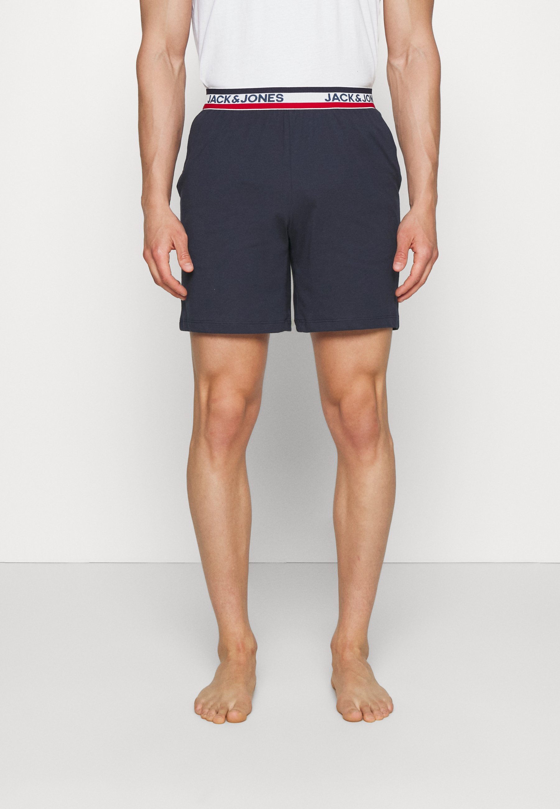 Jack &Jones TAPE SHORTS - Pyjama bottoms - navy blazer/dark blue