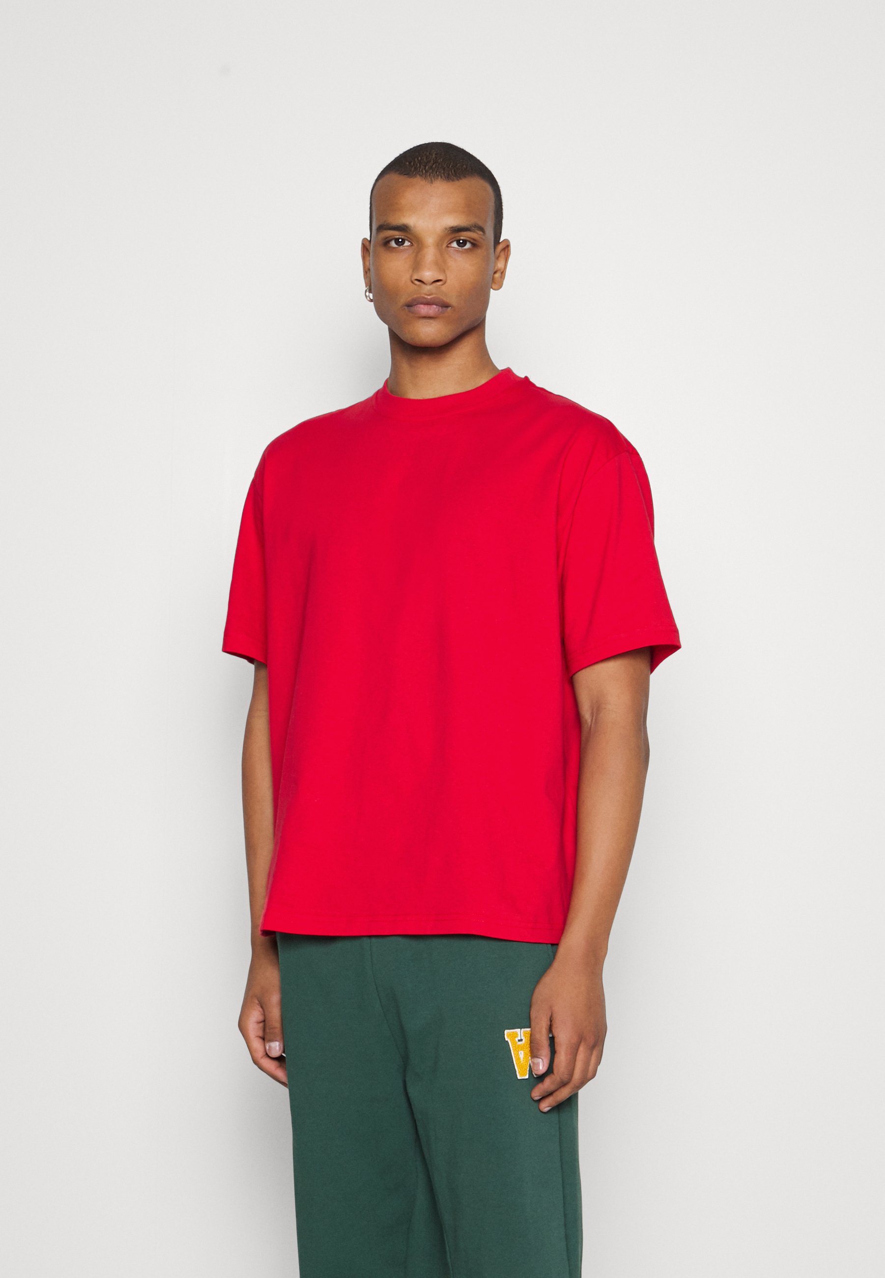 Diesel BOGGY MEGOVAL UNISEX - Print T-shirt - red