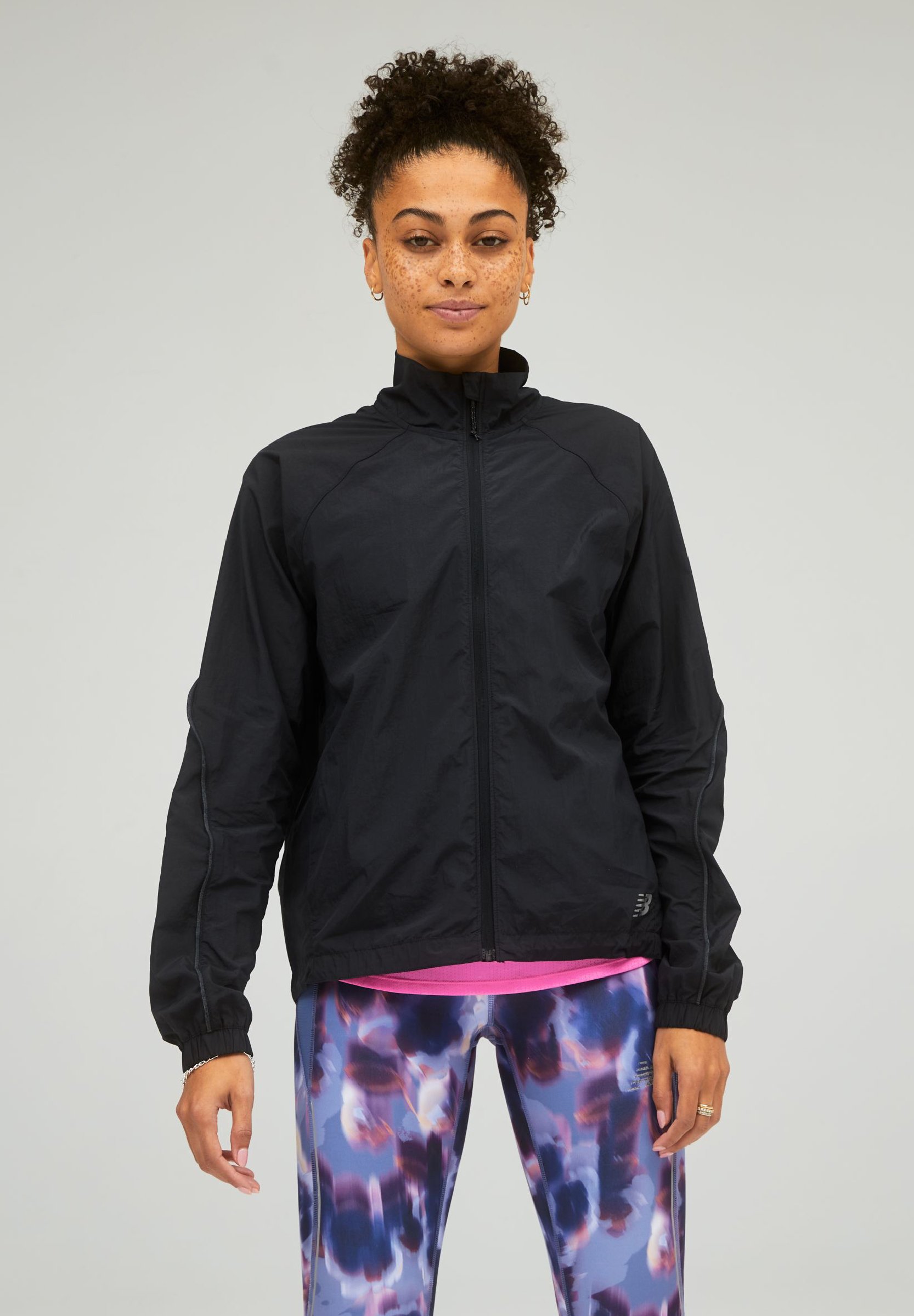 NB IMPACT RUN LIGHT PACK JACKET - Running jacket - bk/black