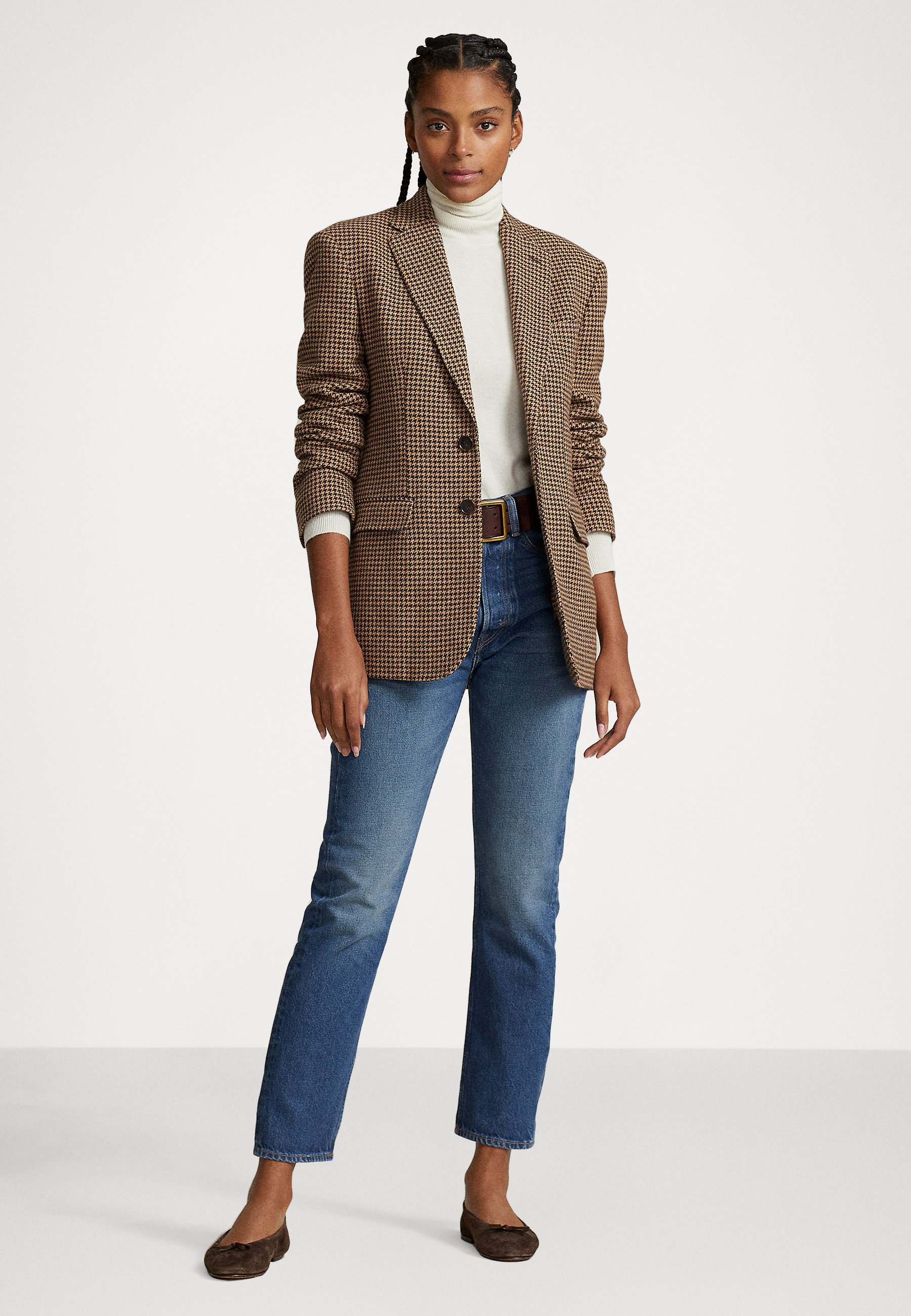 Polo Ralph Lauren CROPPED STRAIGHT - Straight leg jeans - palmeto wash/blue