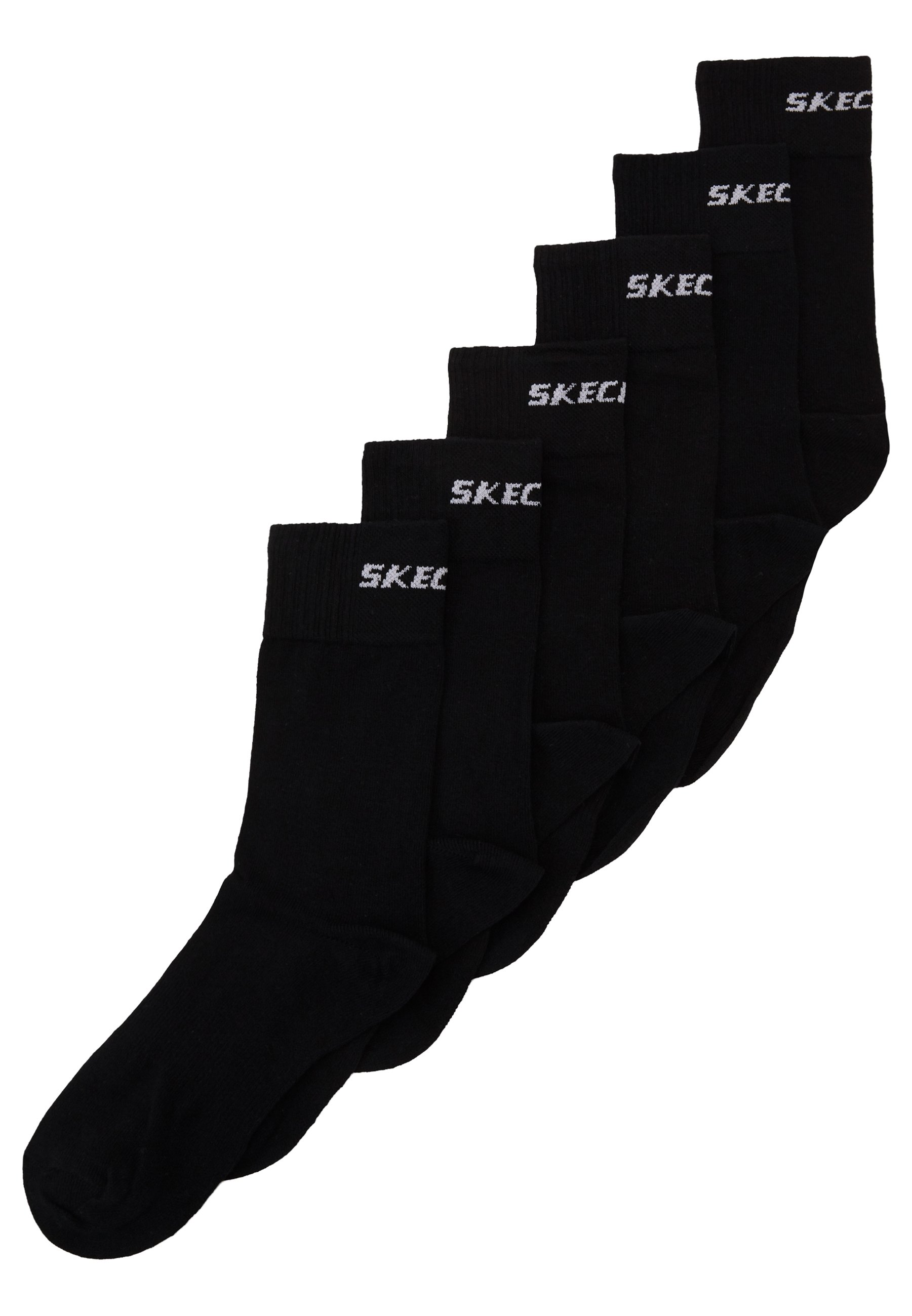 Skechers BASIC  6 PACK - Socks - black