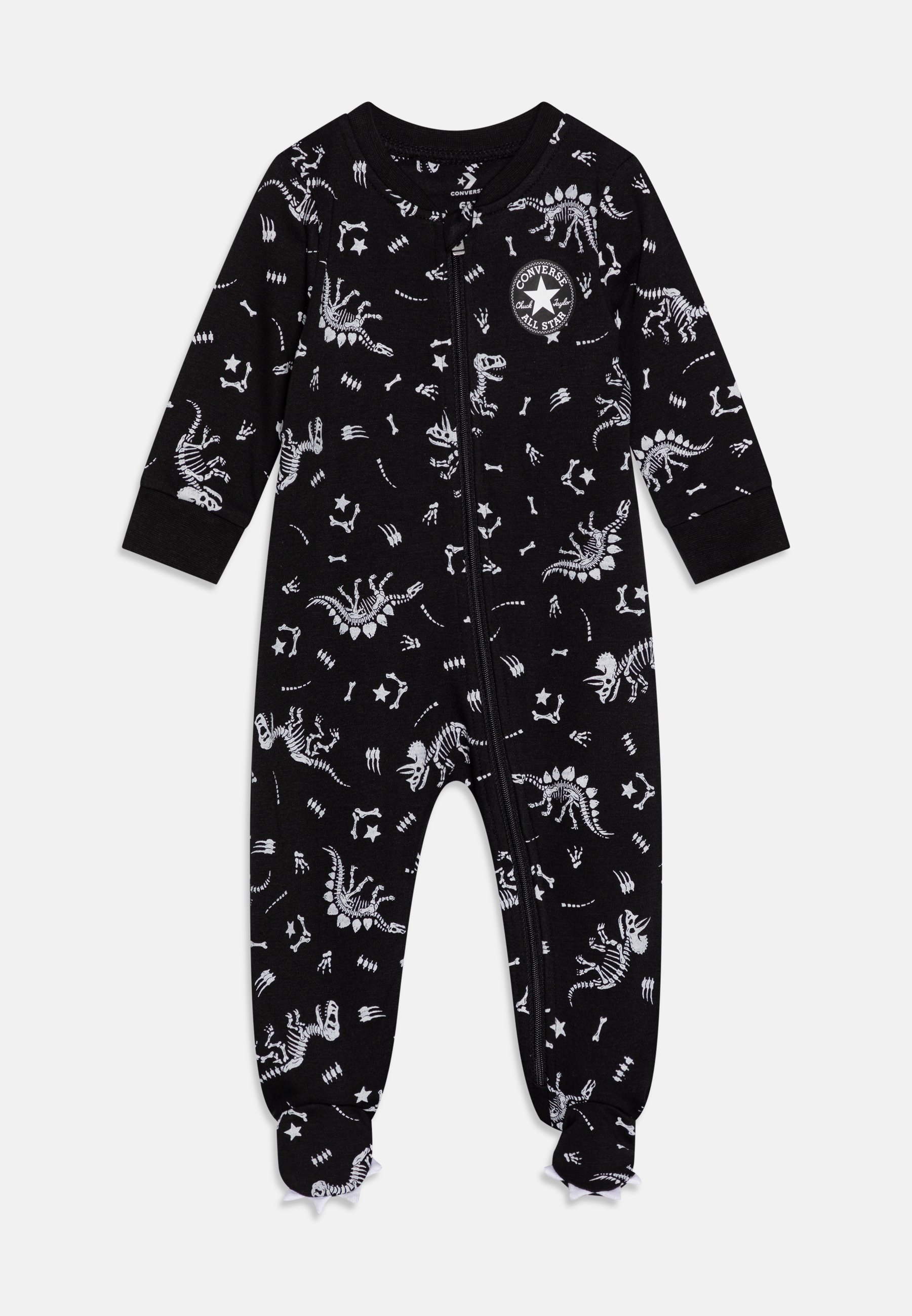 Converse DINOS FOOTED COVERALL - Sleep suit - black