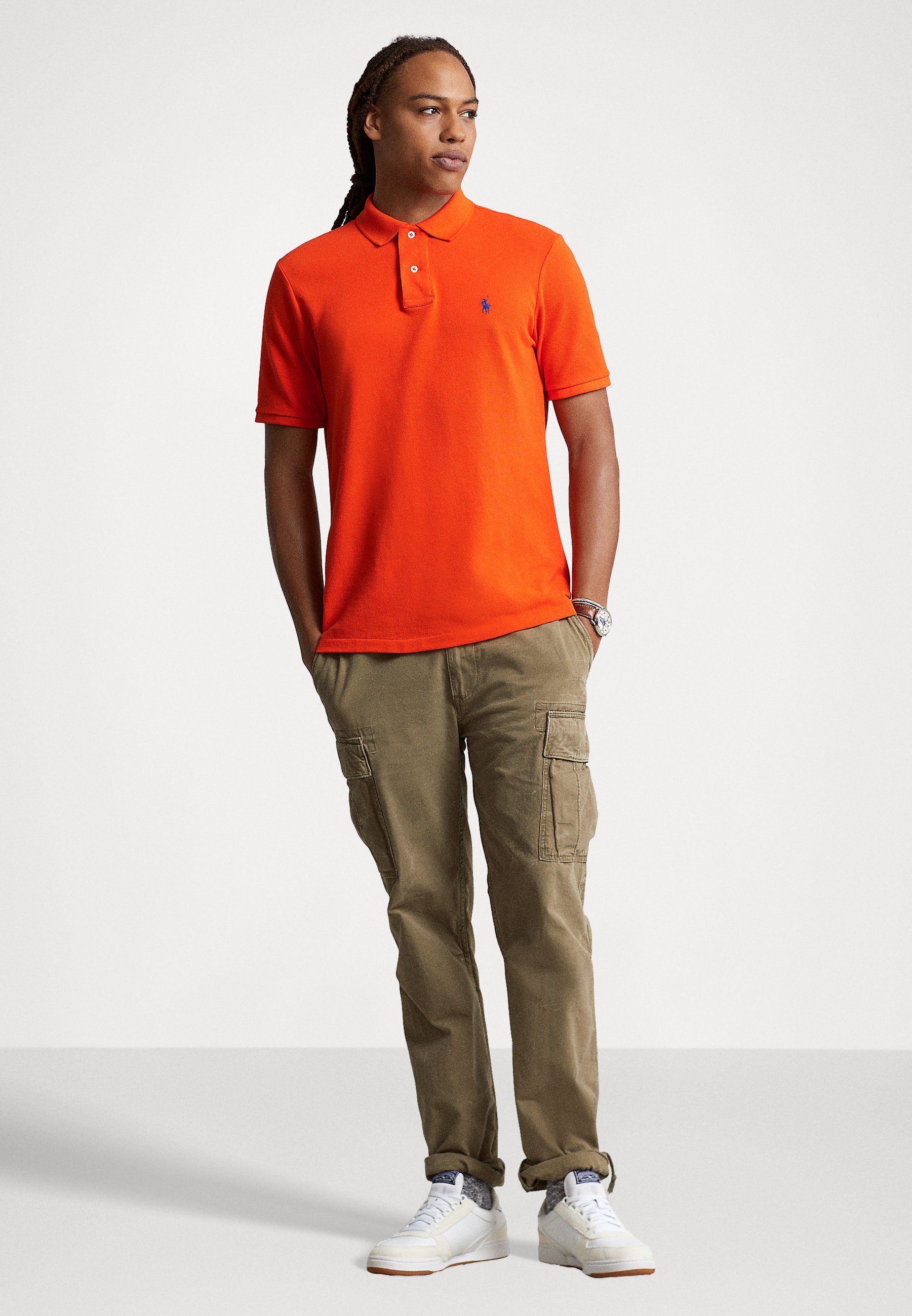 Polo Ralph Lauren CUSTOM SLIM FIT  - Polo shirt - sailing orange/orange
