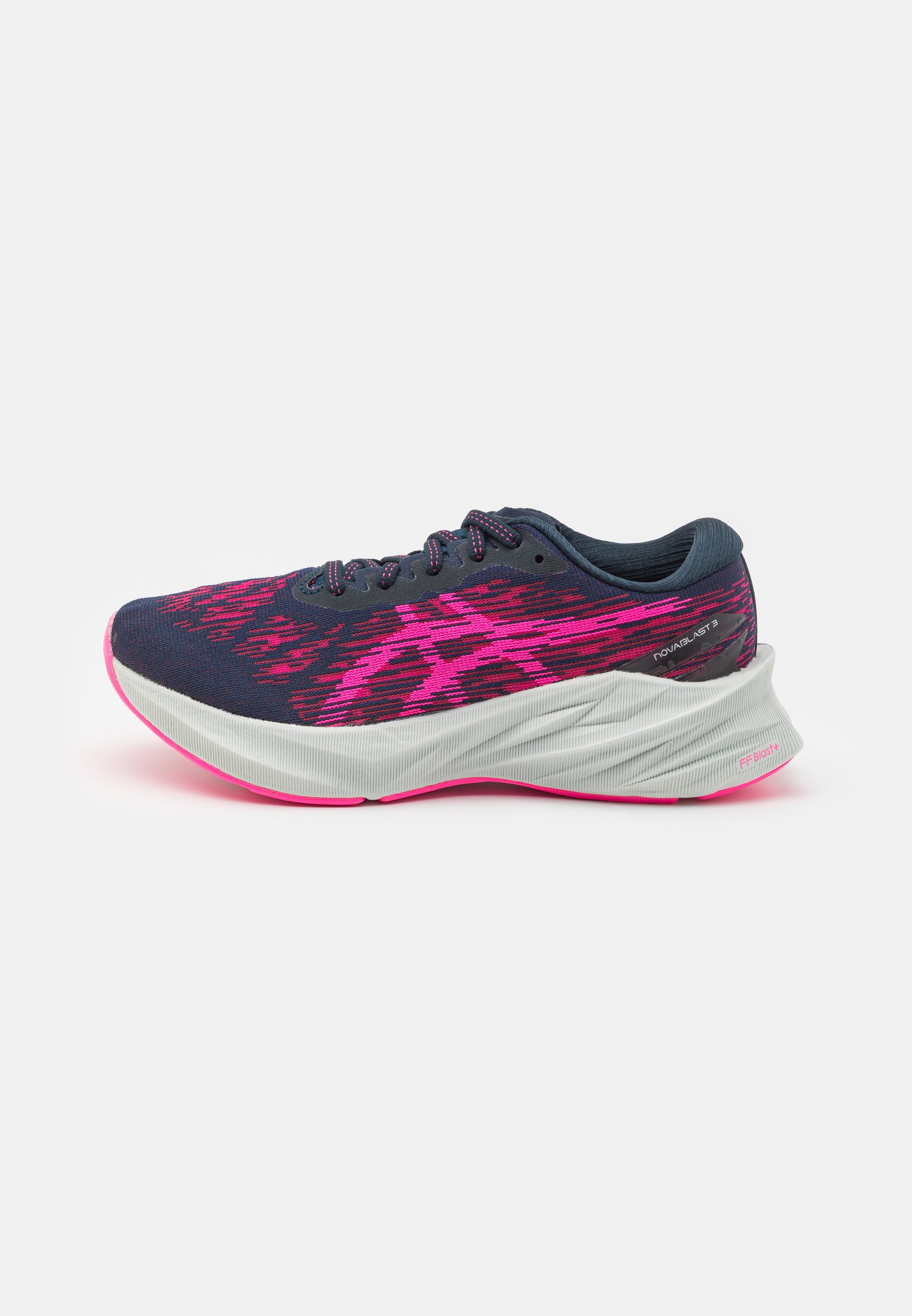 ASICS NOVABLAST 3 - Neutral running shoes - french blue/hot pink/dark blue