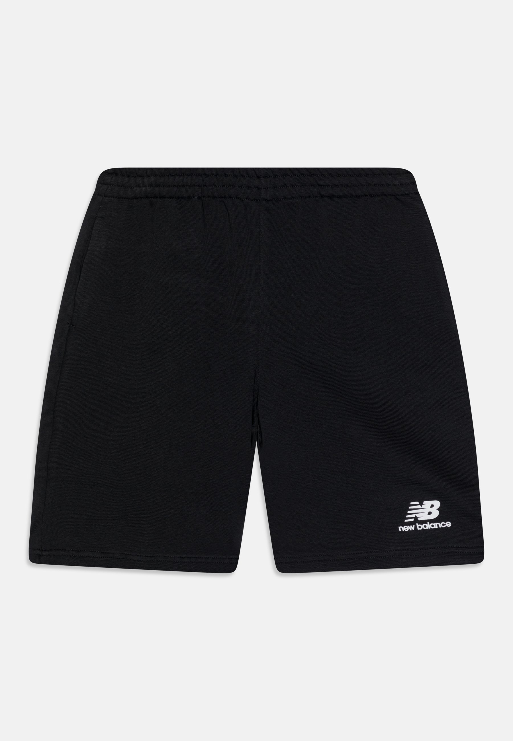 NB ESSENTIALS STACKED LOGO UNISEX - Tracksuit bottoms - black
