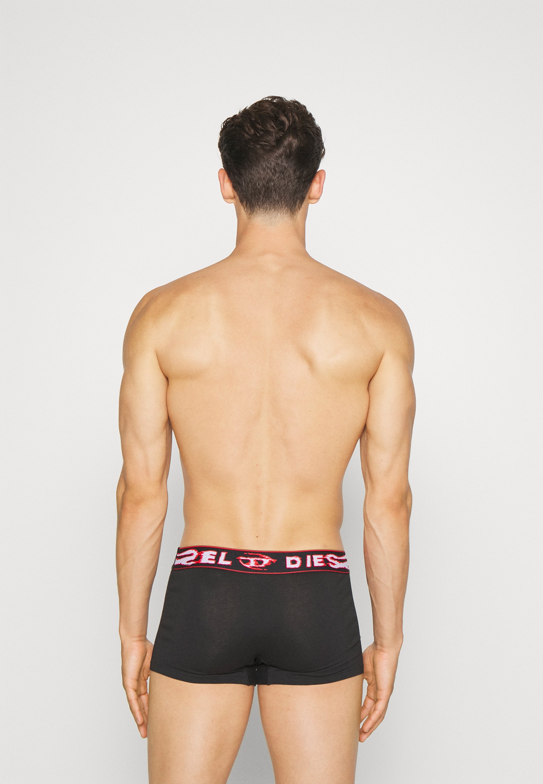 Diesel 3 PACK - Pants - black