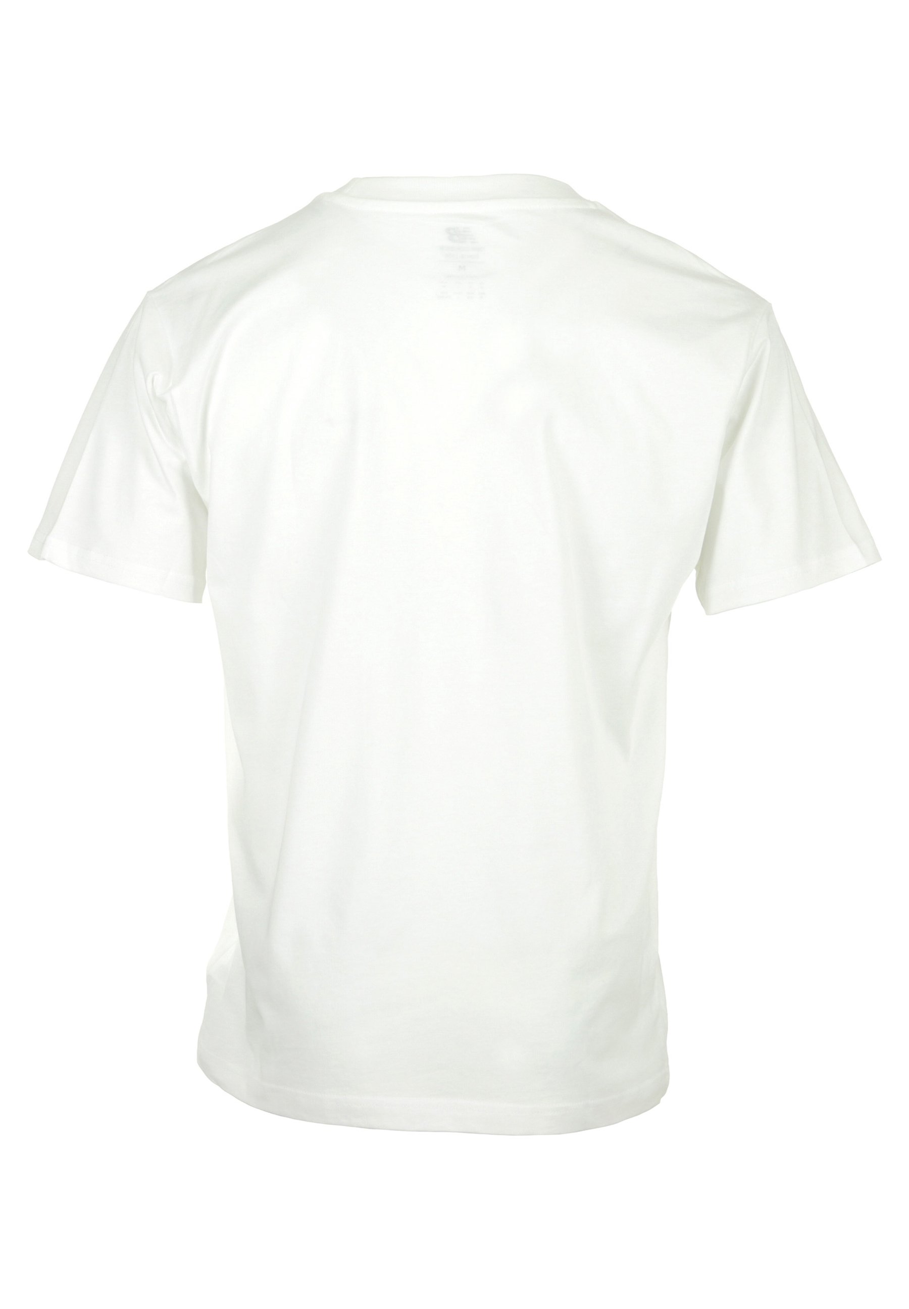 NB ESSENTIALS LOGO - Print T-shirt - white/white