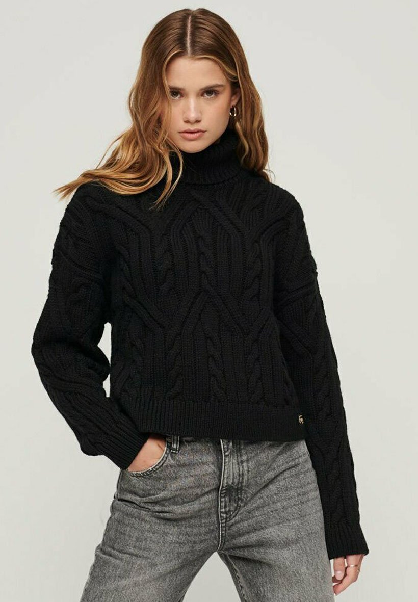 Superdry Jumper - black